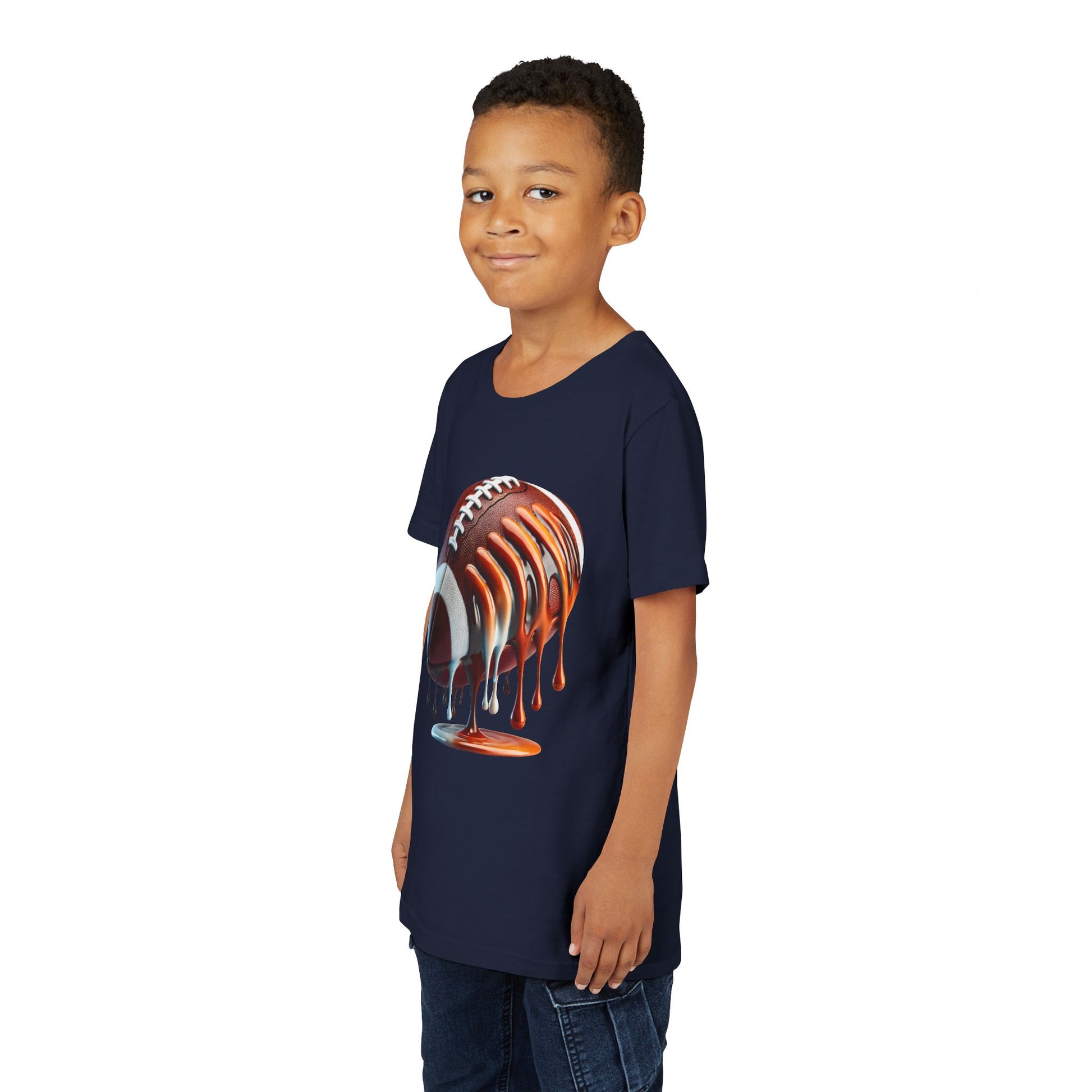 Dripping Football Youth Tee
