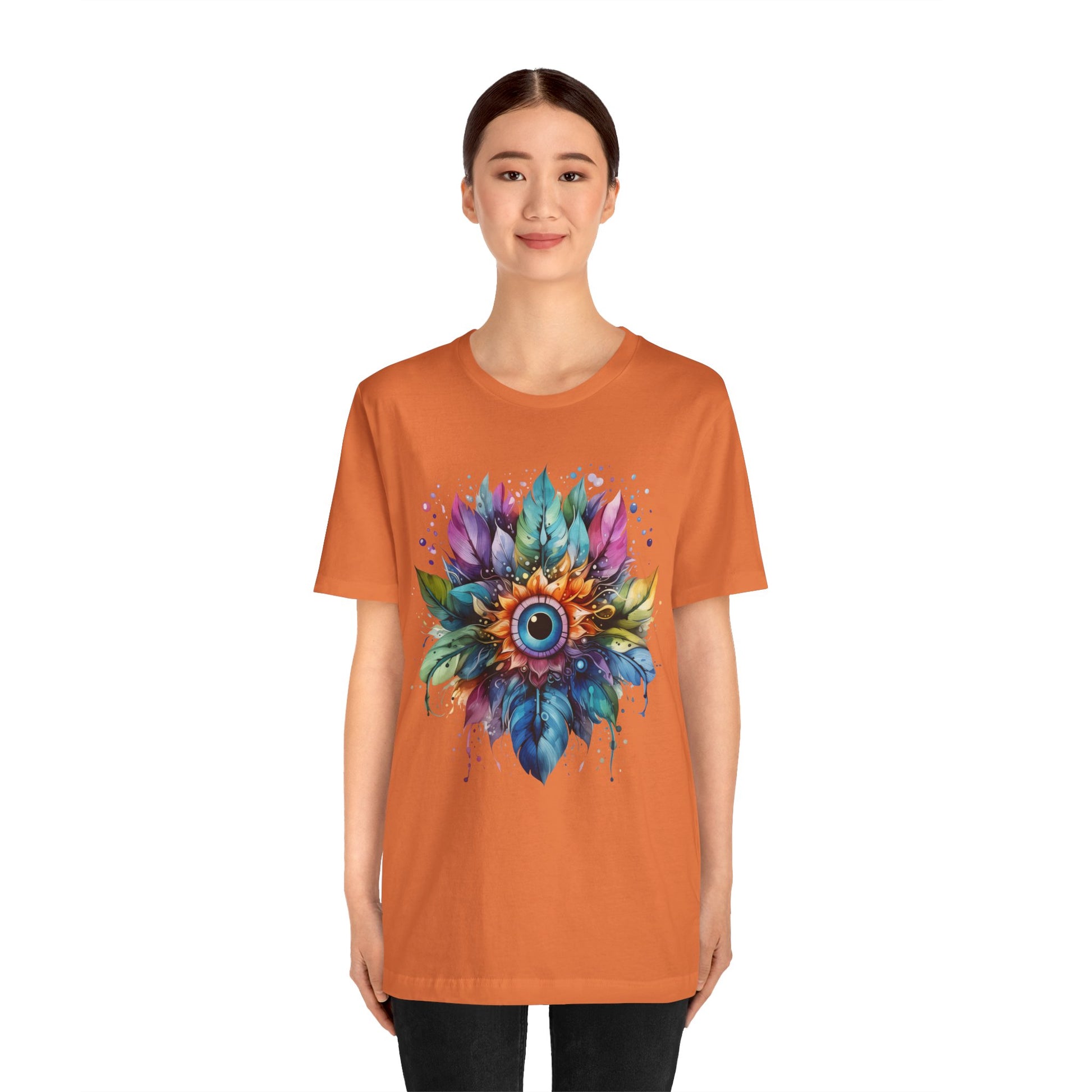Colorful Eye Design Unisex Tee