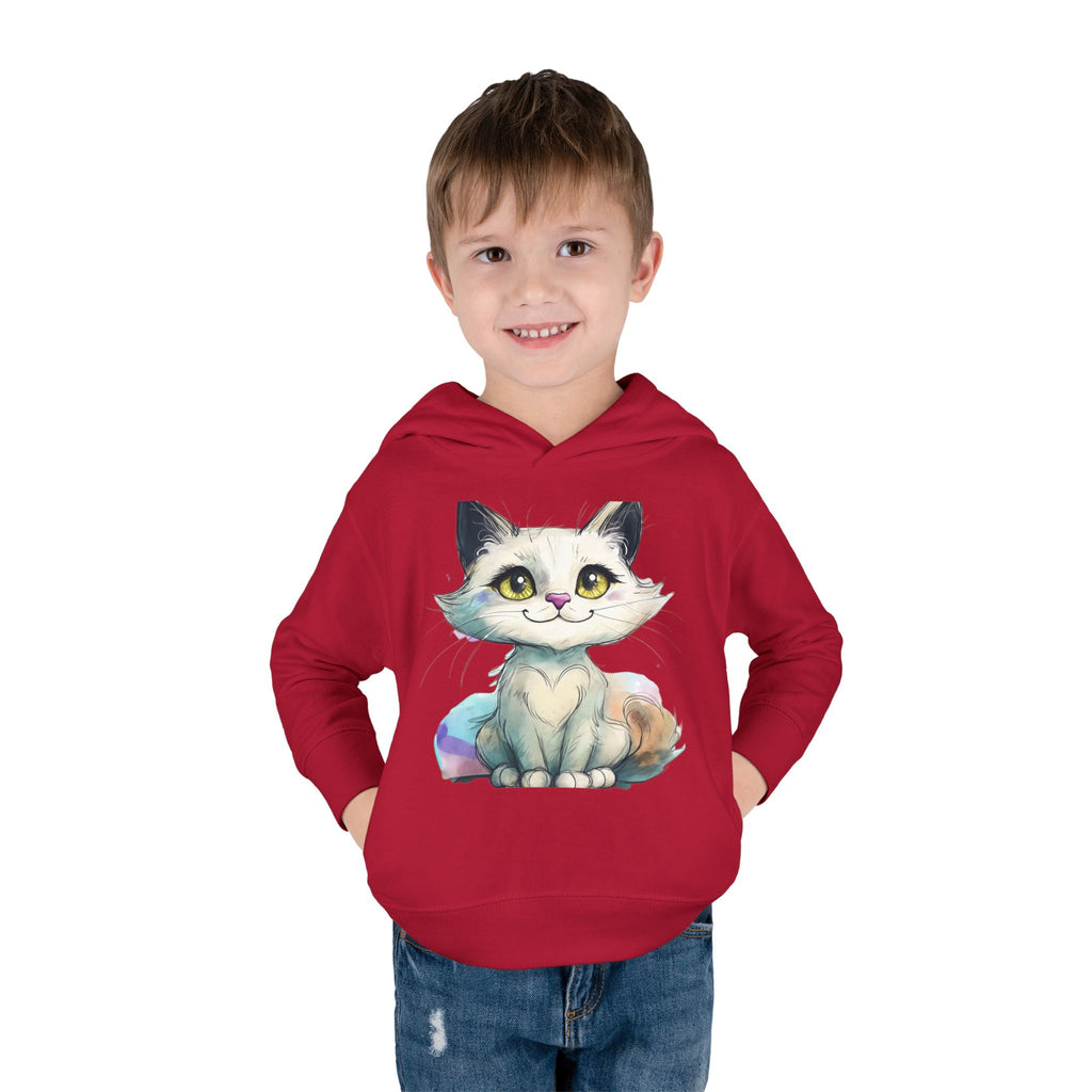 Cute Cat Toddler Hoodie