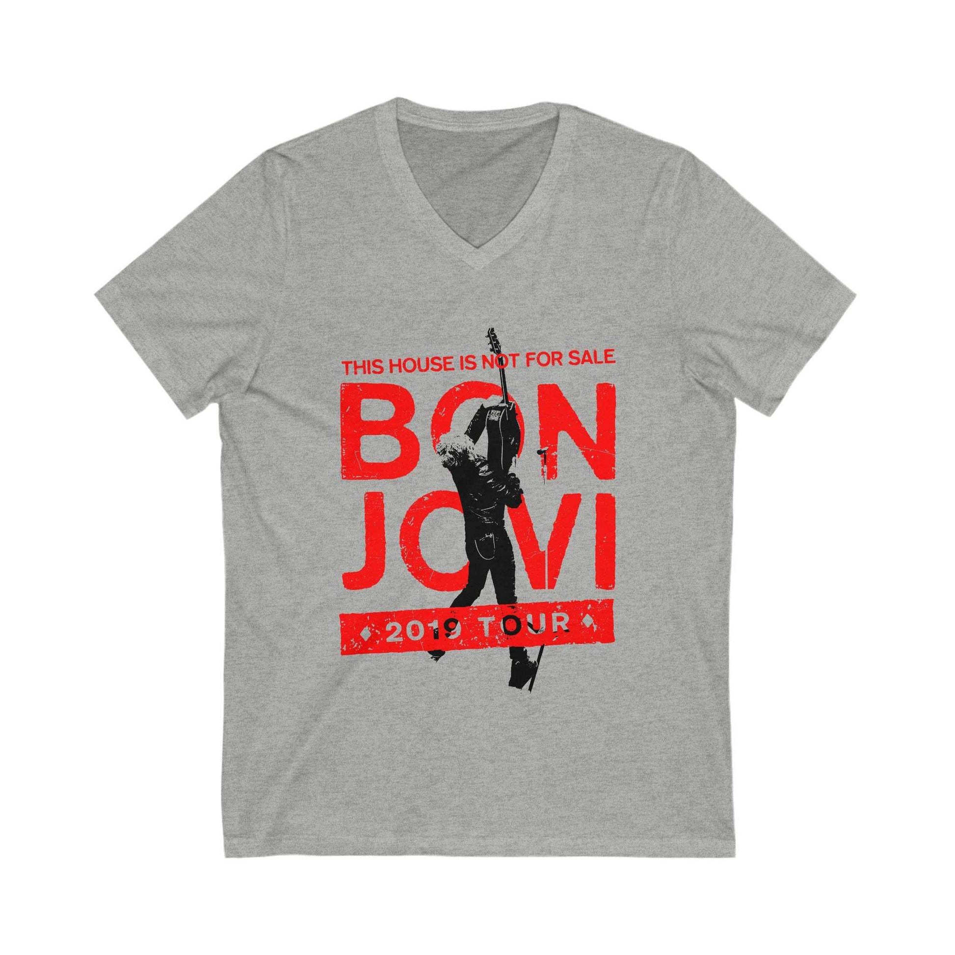 Rock 2019 Tour Unisex V-Neck Tee