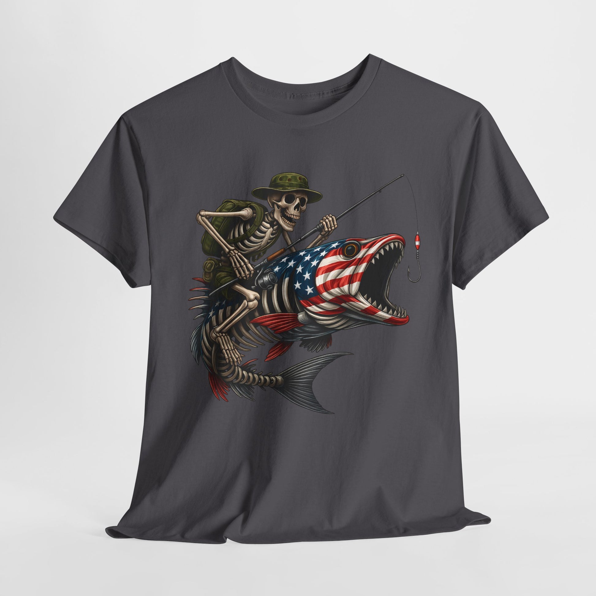 Fishing Skeleton Tee