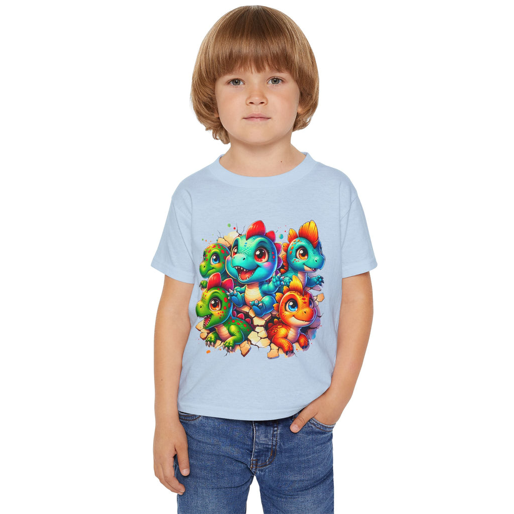 Colorful Dinosaur Toddler T-Shirt