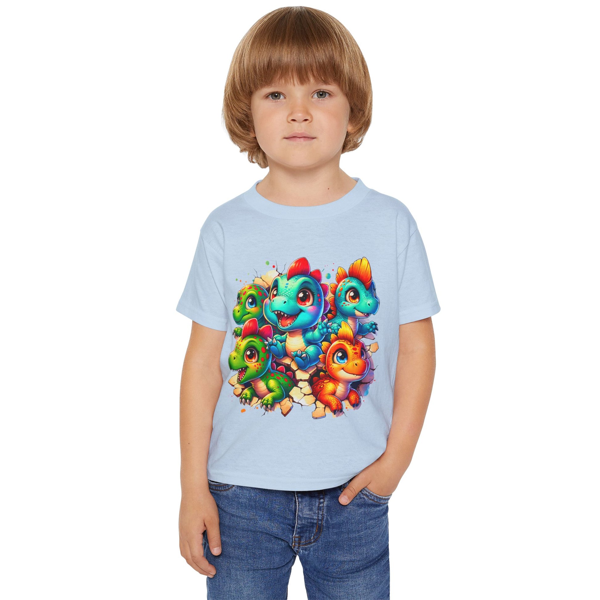Colorful Dinosaur Toddler T-Shirt