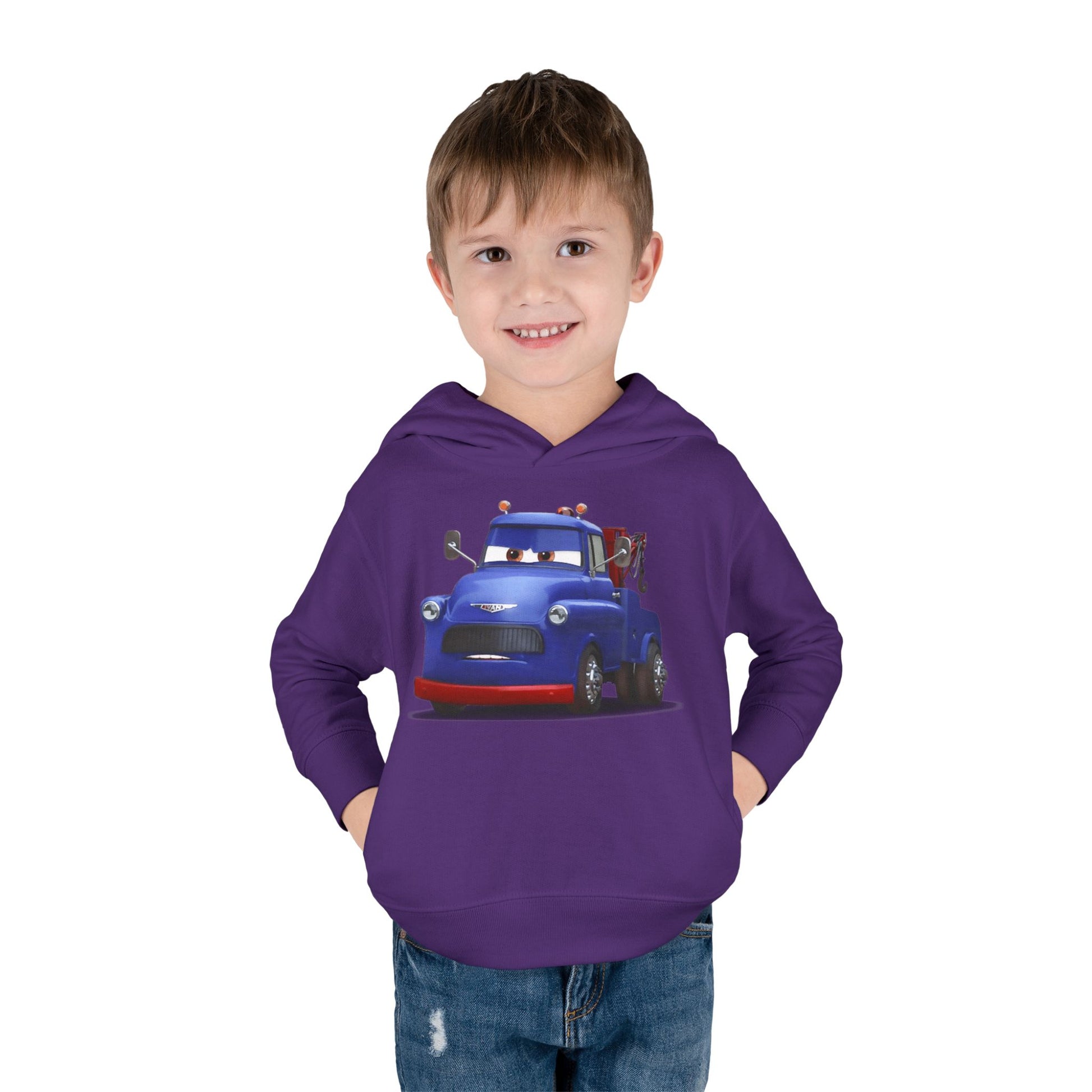 Colorful Toddler Truck Hoodie