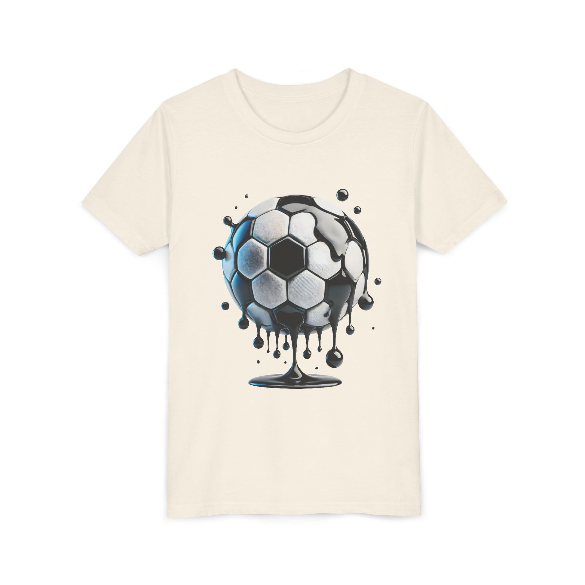 Dripping Soccer Ball Youth Tee
