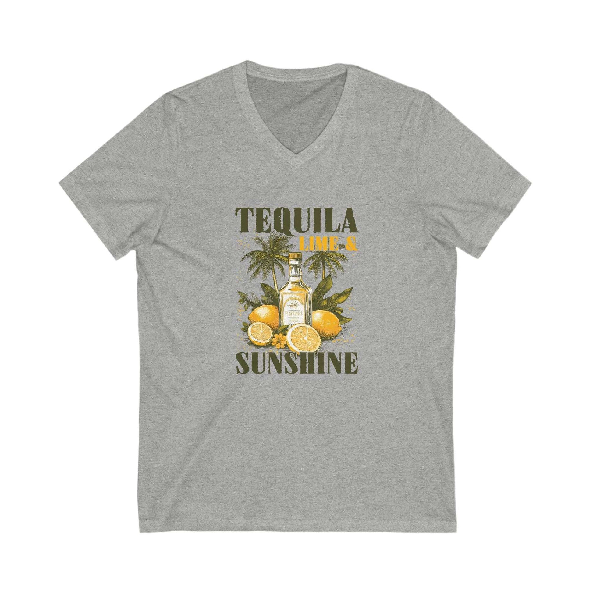 Tequila, Lime & Sunshine V-Neck