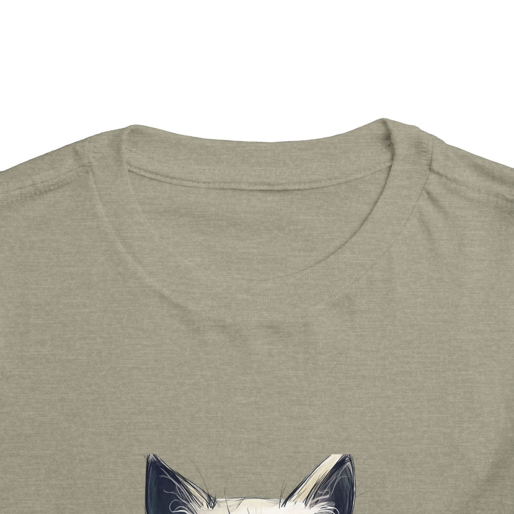 Adorable Cat Toddler Tee