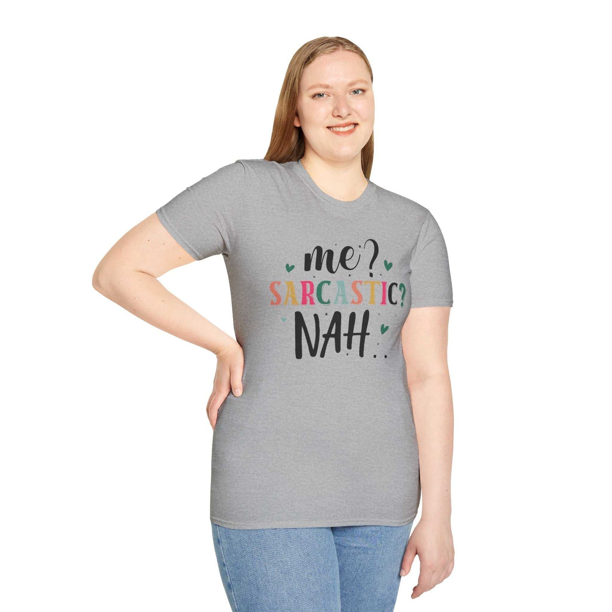 Sarcastic Humor Unisex Softstyle T-Shirt