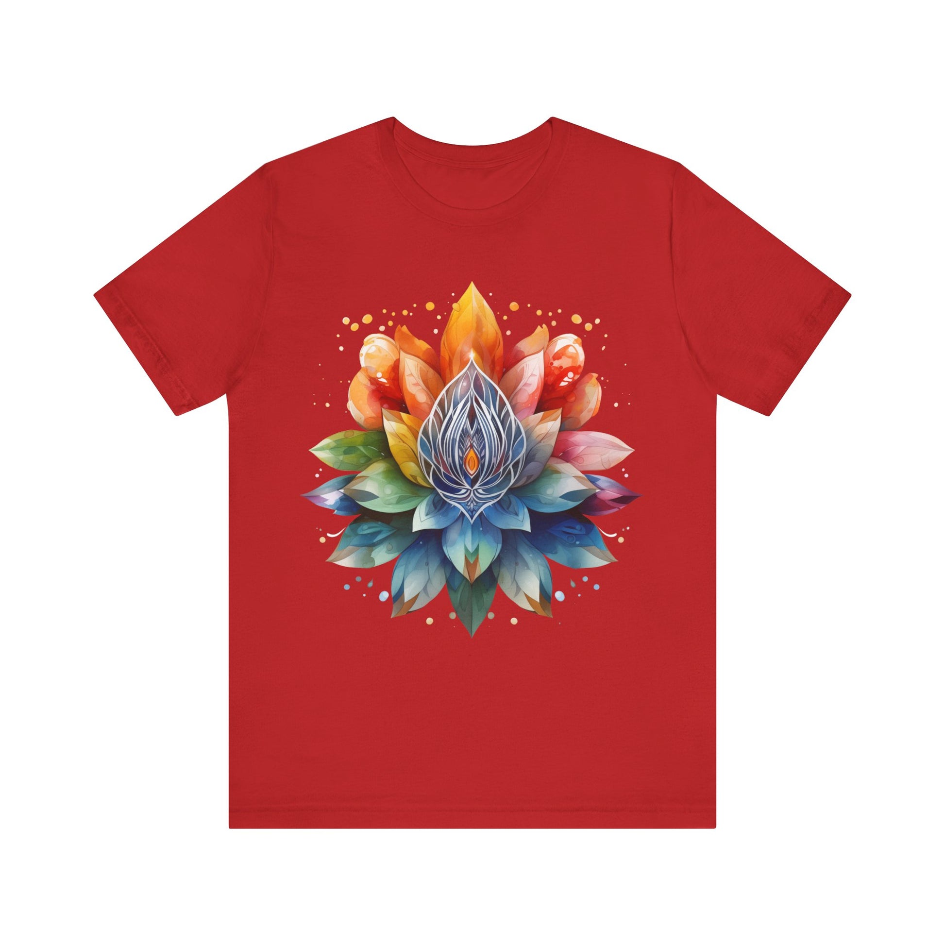 Colorful Lotus Flower T-Shirt