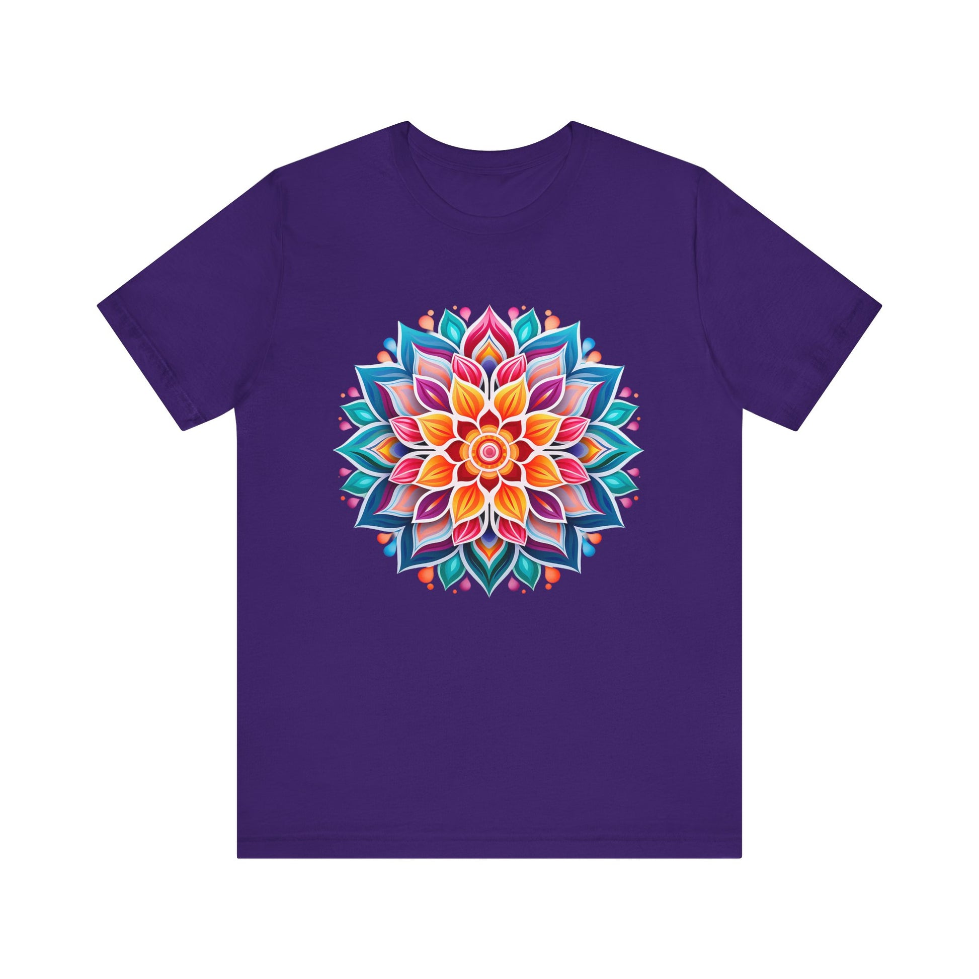 Vibrant Mandala Graphic Tee
