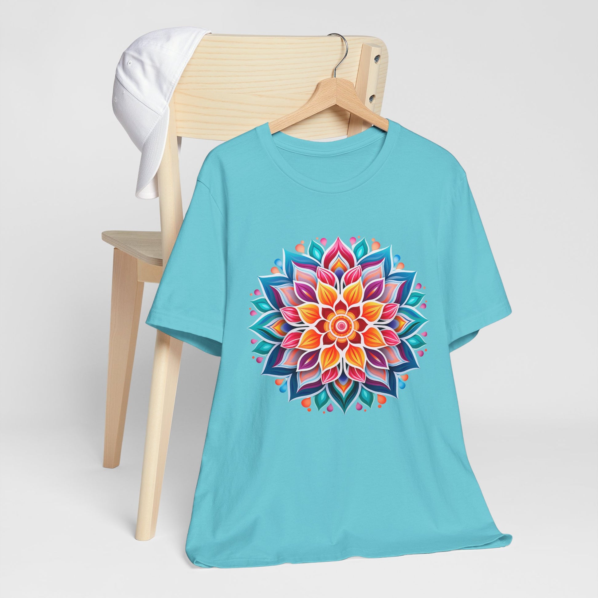 Vibrant Mandala Graphic Tee