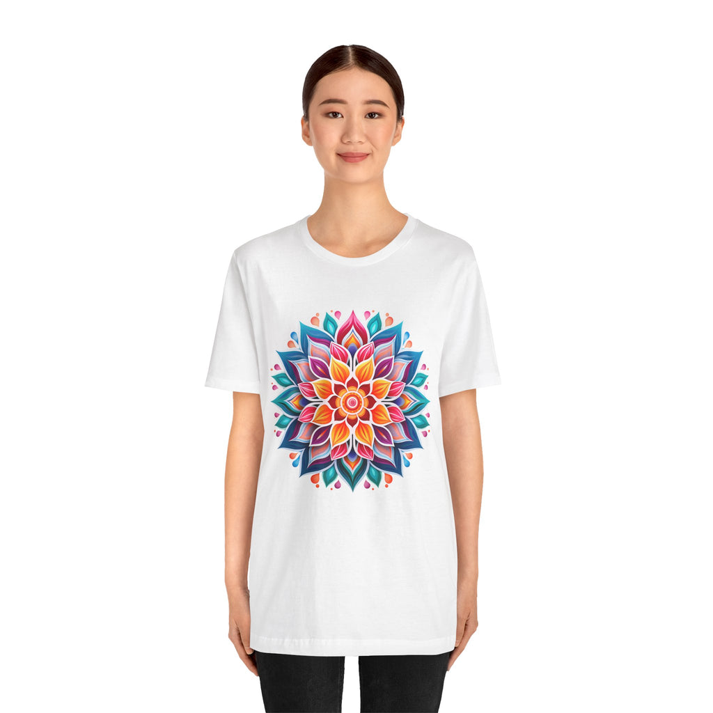 Vibrant Mandala Graphic Tee