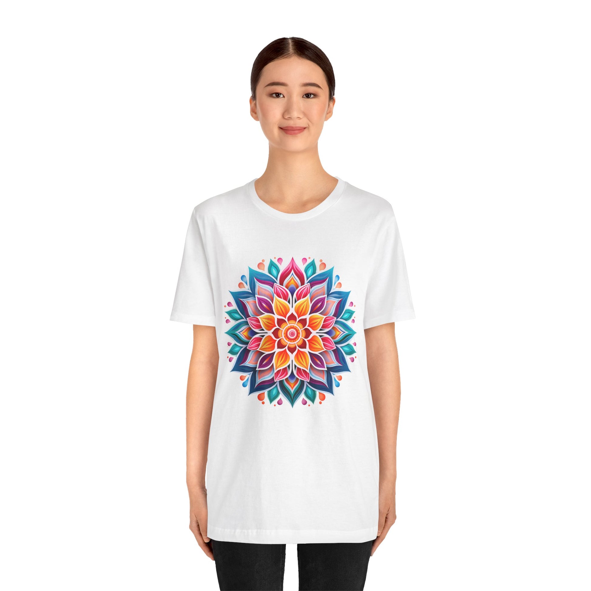 Vibrant Mandala Graphic Tee