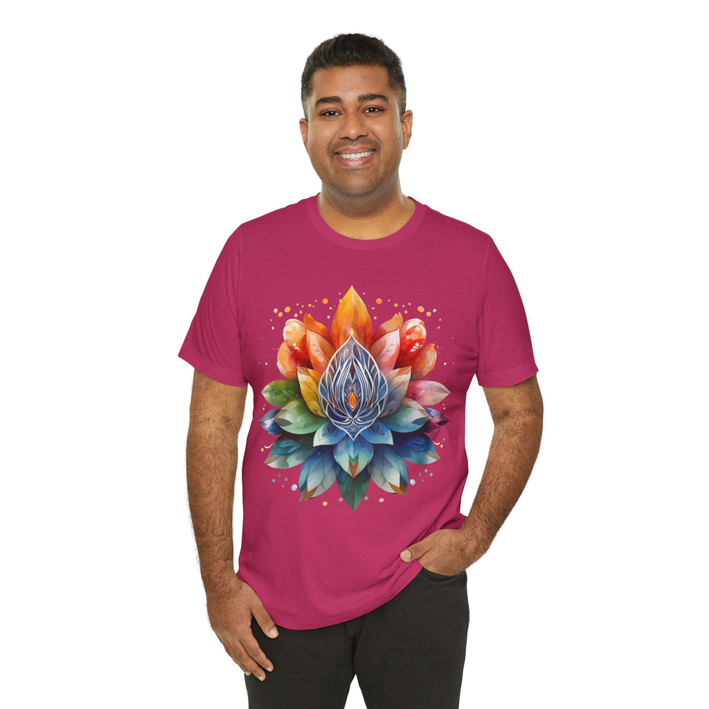 Colorful Lotus Flower T-Shirt
