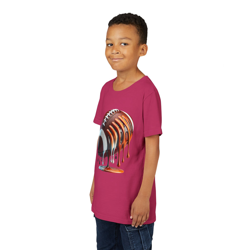 Dripping Football Youth Tee
