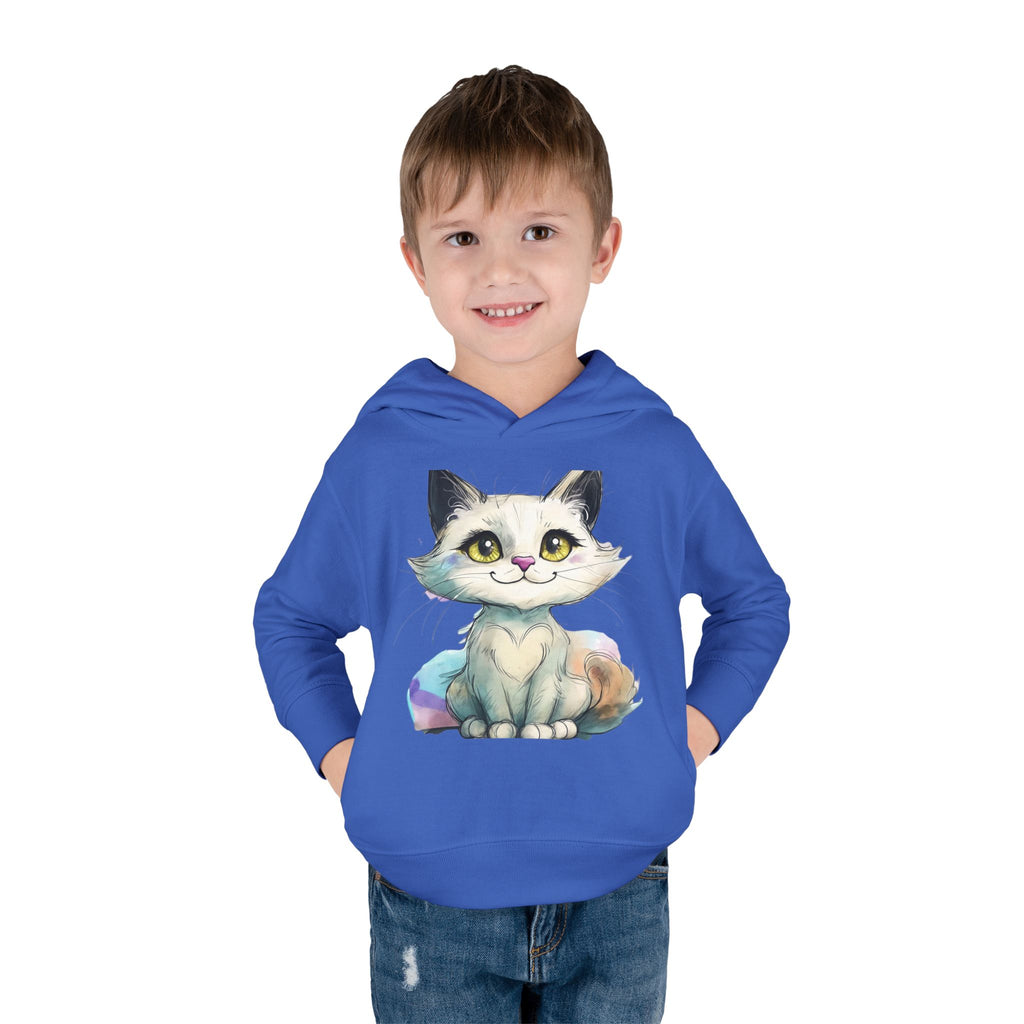 Cute Cat Toddler Hoodie