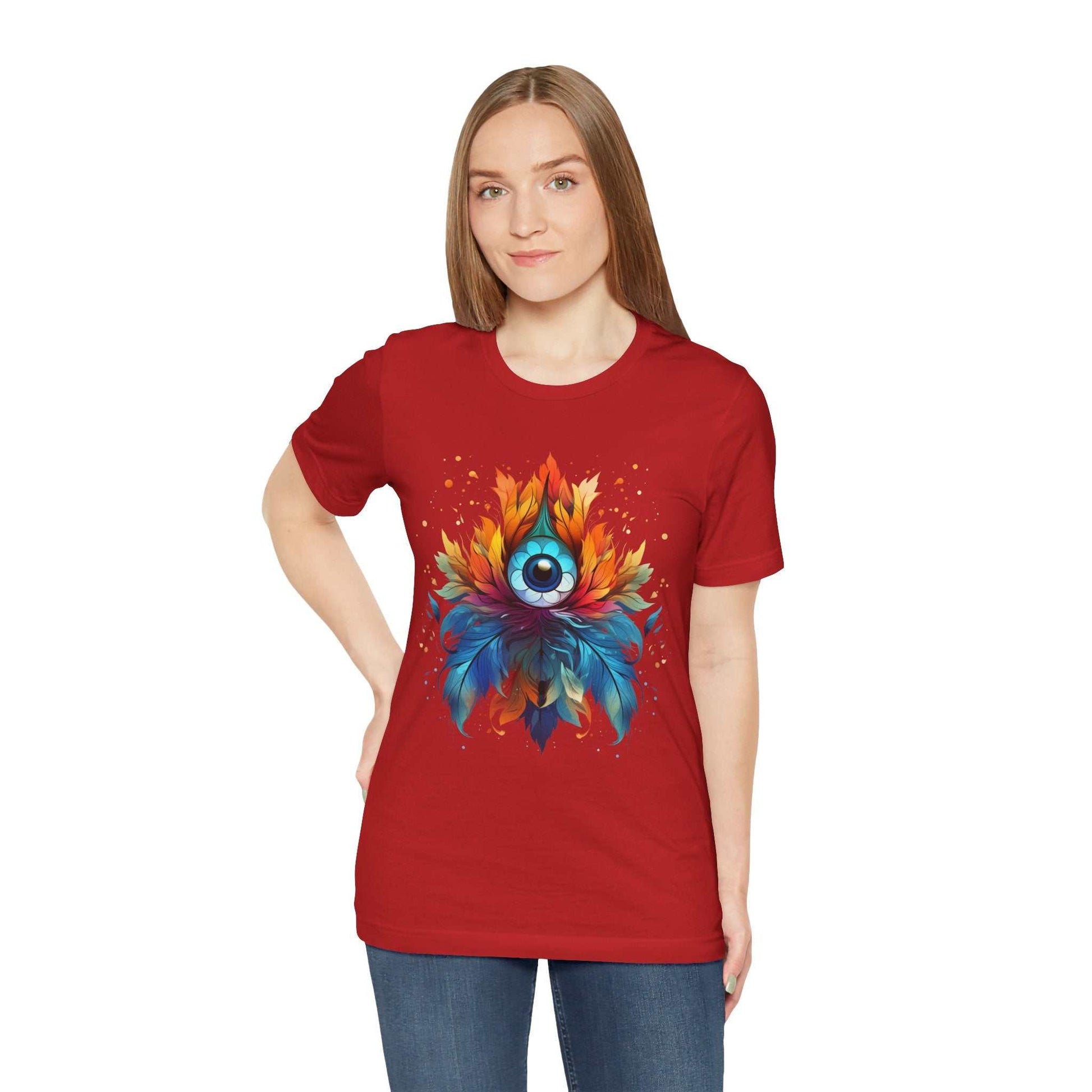 Vibrant Eye-Mandala Tee