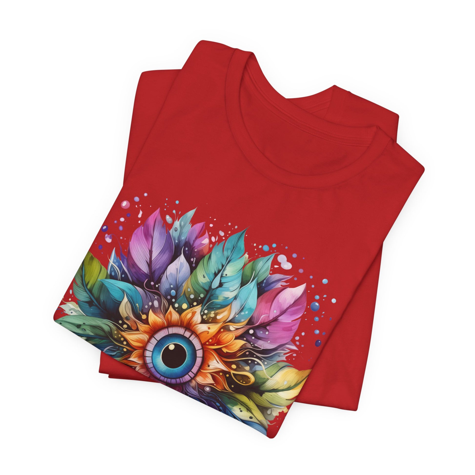Colorful Eye Design Unisex Tee