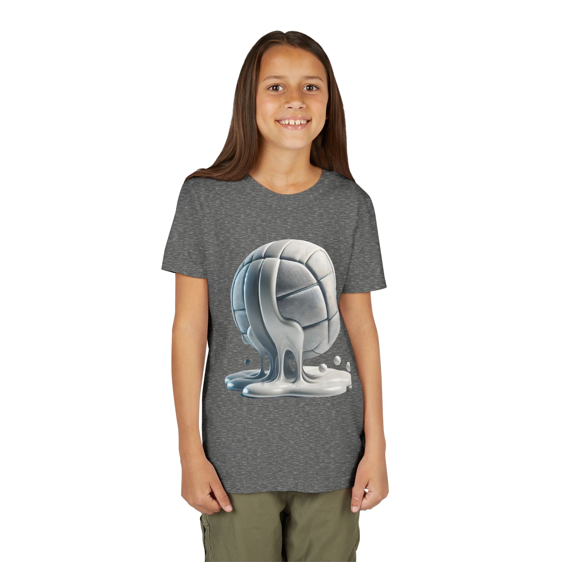 Cool Dripping Volleyball Youth Tee