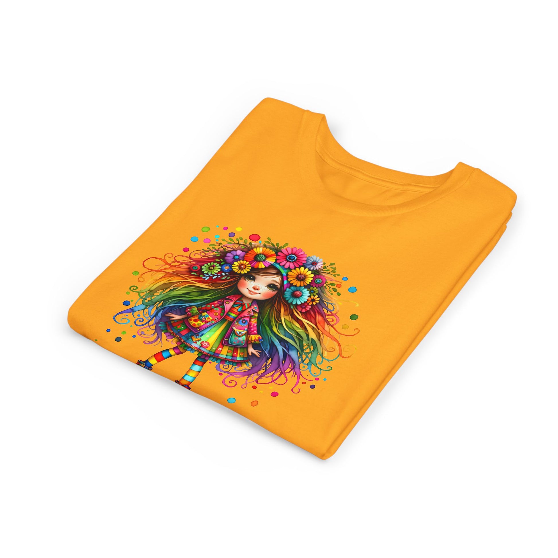 Whimsical Flower Child Youth Tee