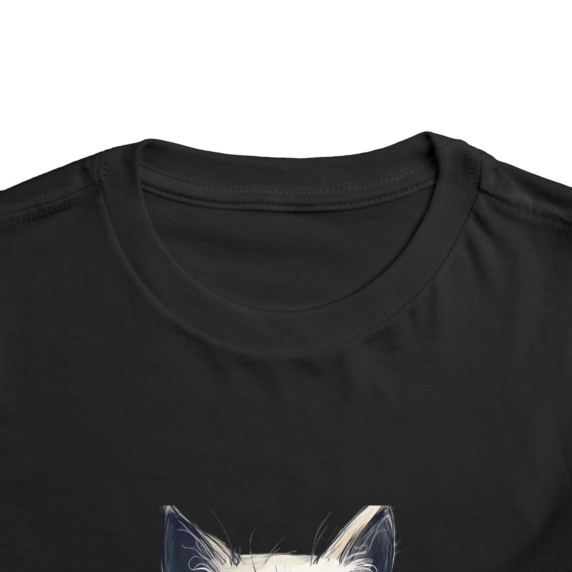 Adorable Cat Toddler Tee