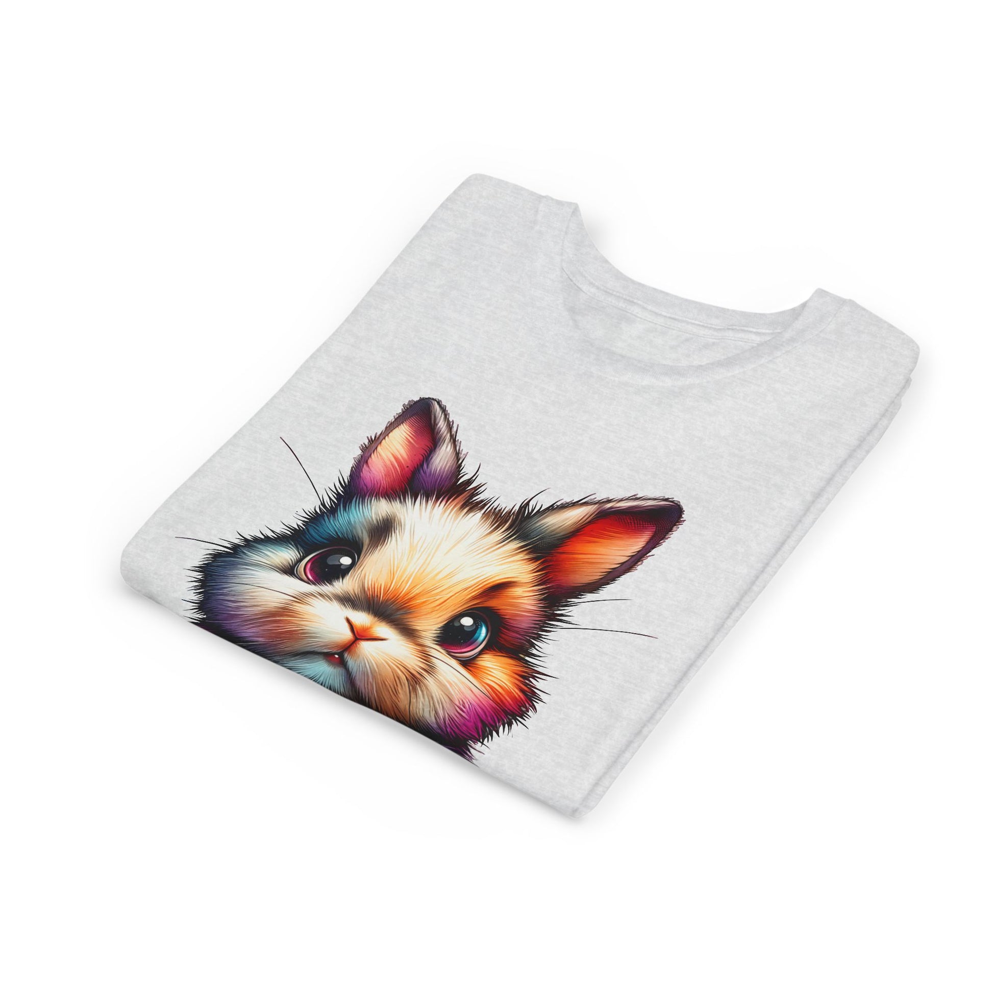 Colorful Bunny Youth Short Sleeve Tee