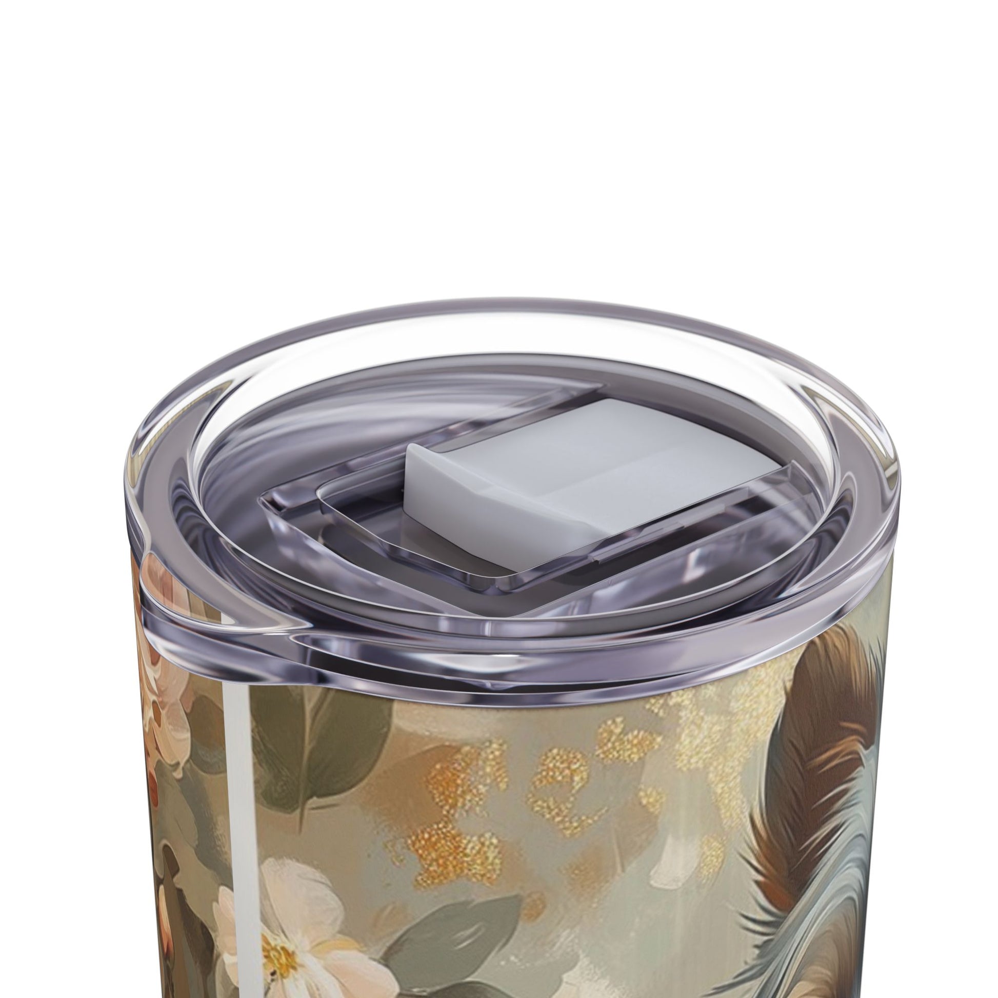 Yorkie Love Skinny Tumbler, 20oz