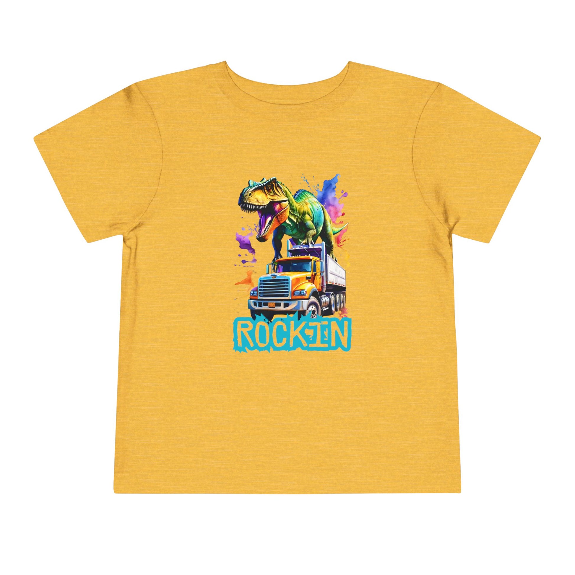Rockin' Toddler Tee - Dino Design