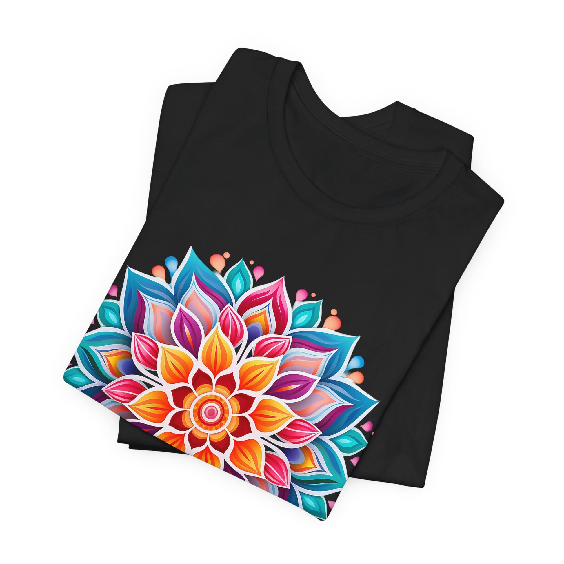 Vibrant Mandala Graphic Tee