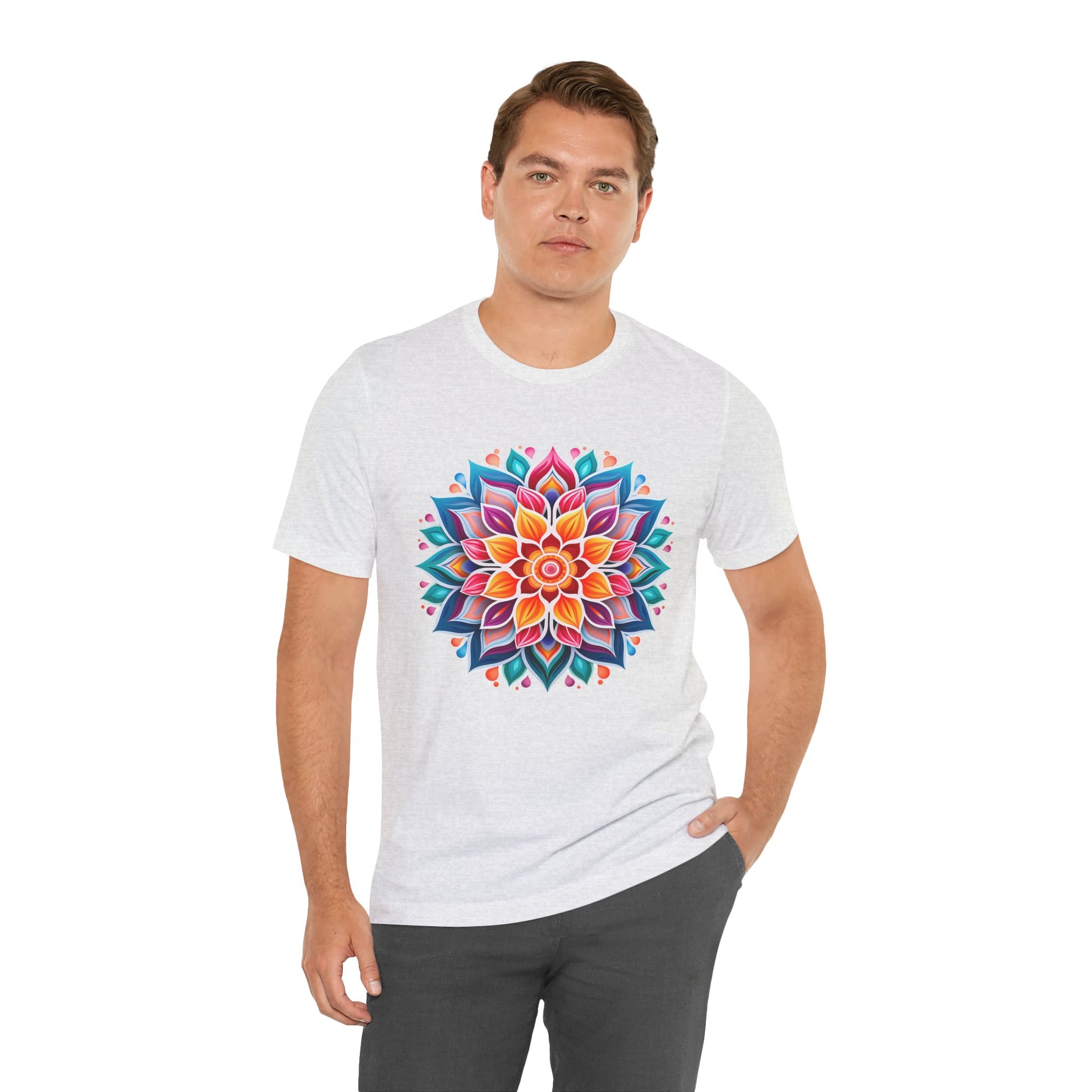 Vibrant Mandala Graphic Tee