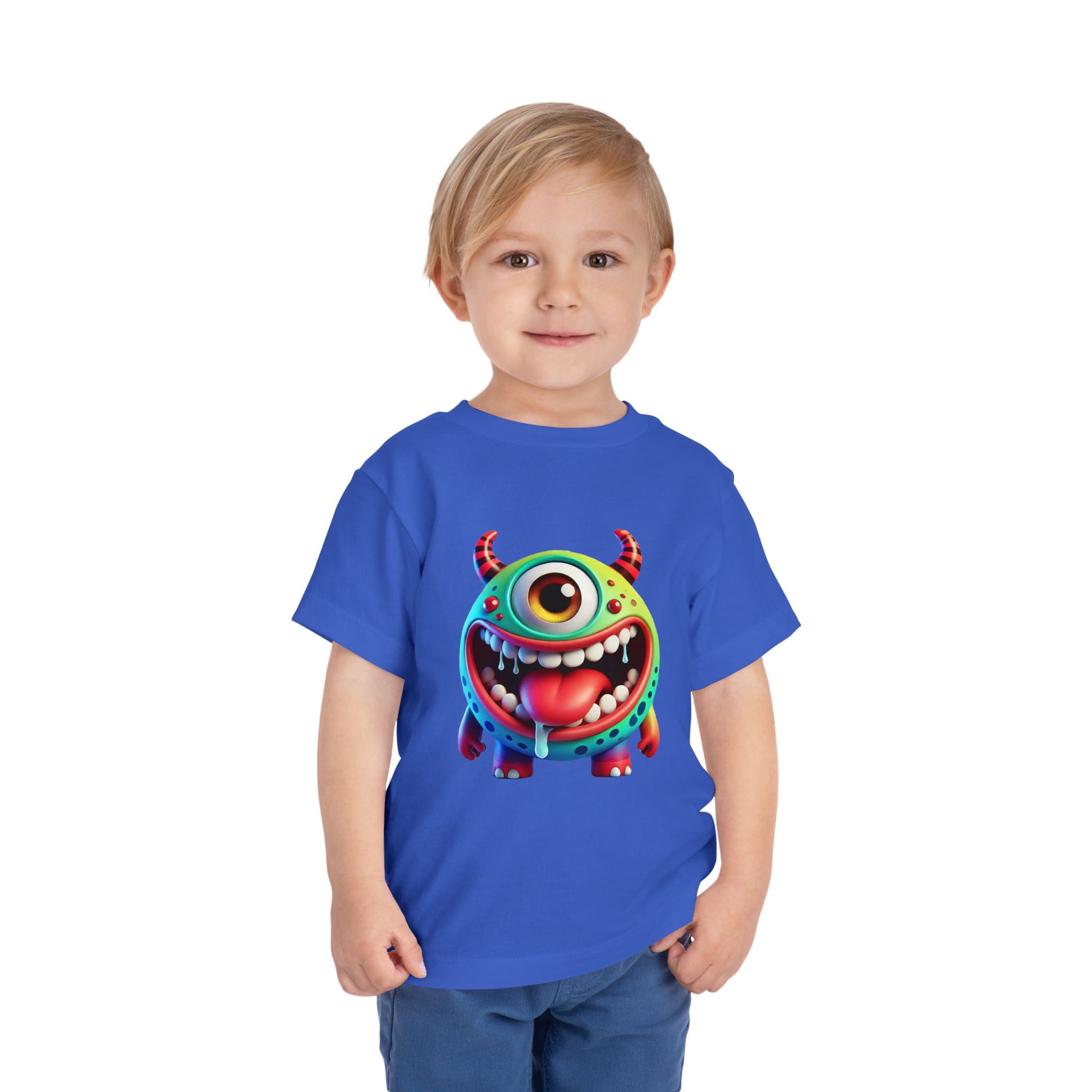 Colorful Monster Toddler Tee