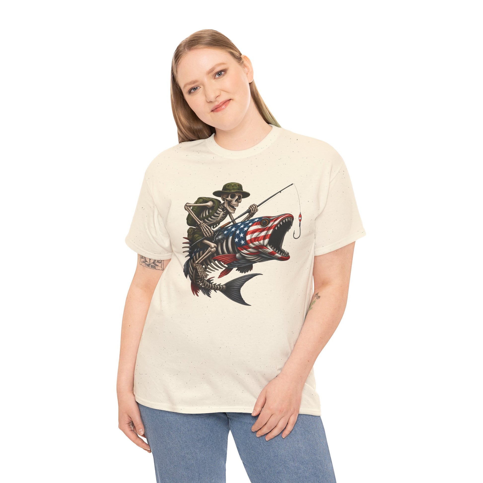 Fishing Skeleton Tee