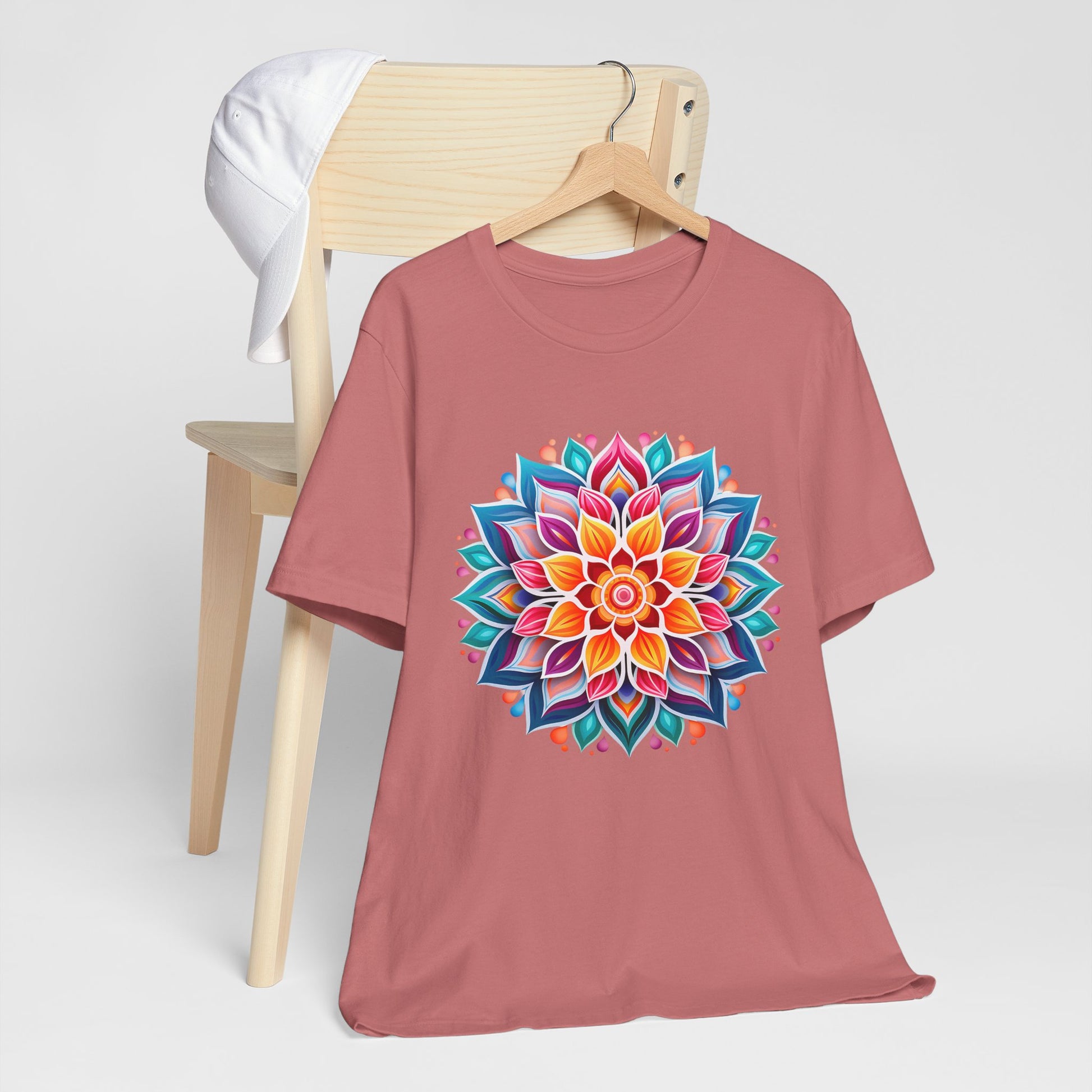 Vibrant Mandala Graphic Tee