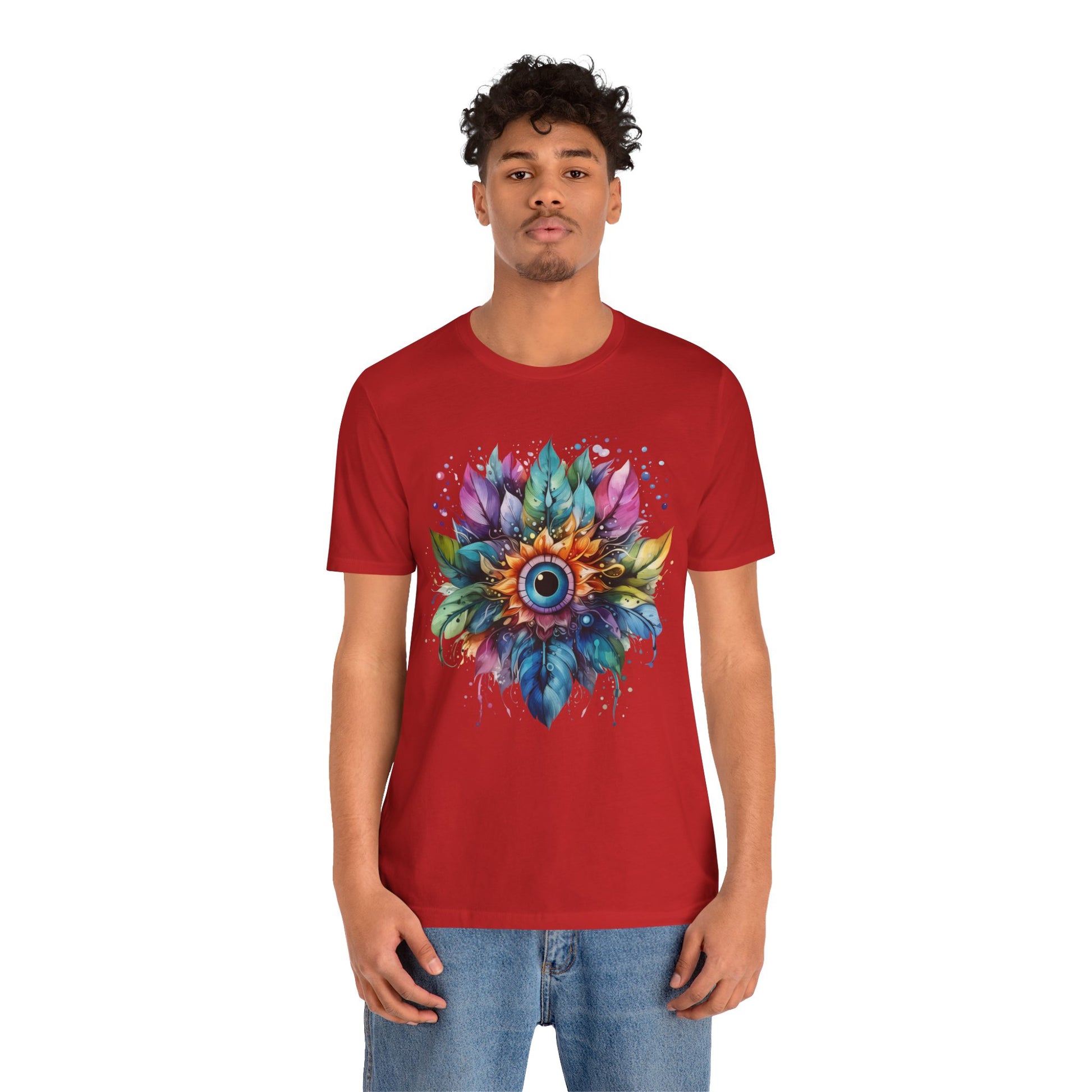 Colorful Eye Design Unisex Tee