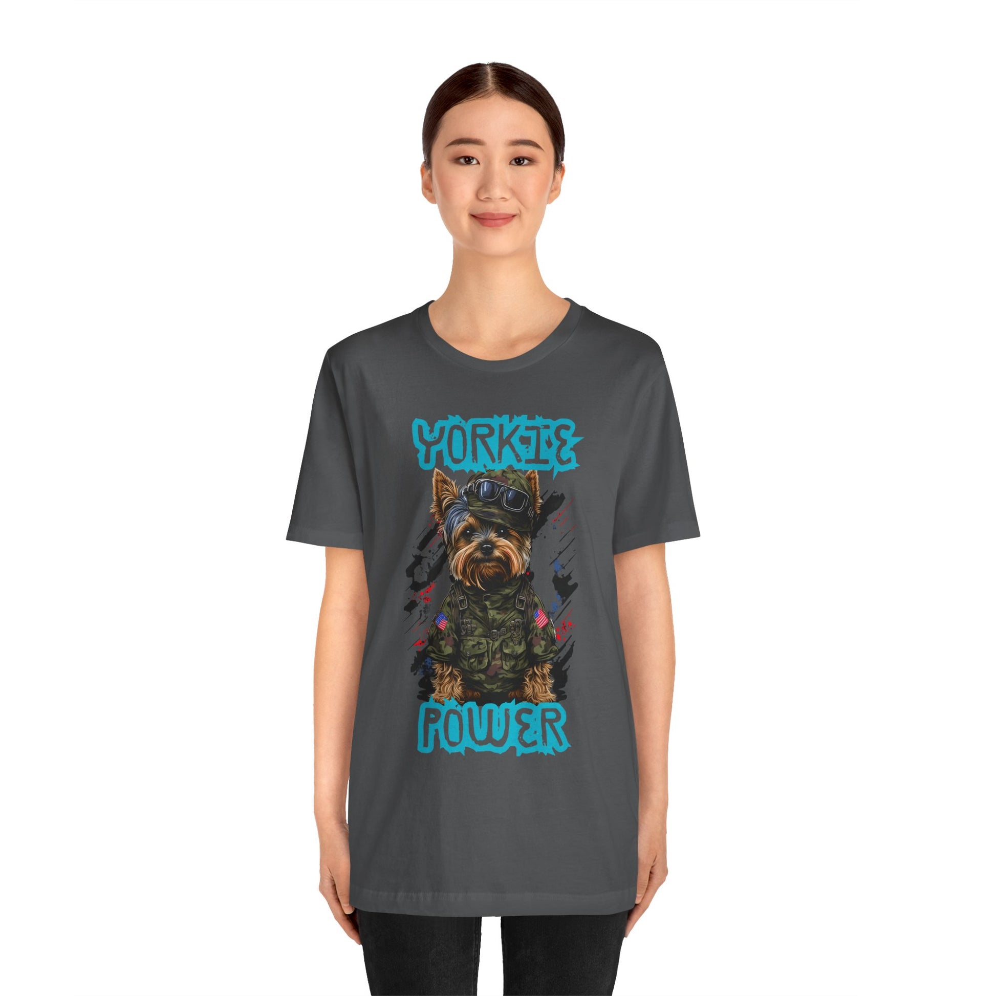 Yorkie Power Unisex Tee