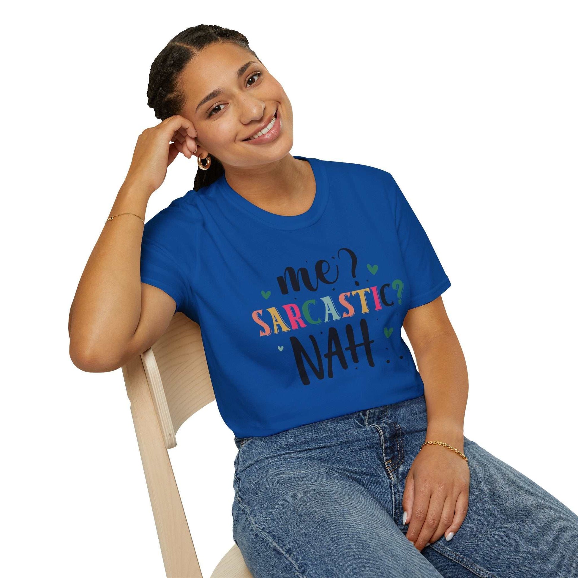 Sarcastic Humor Unisex Softstyle T-Shirt