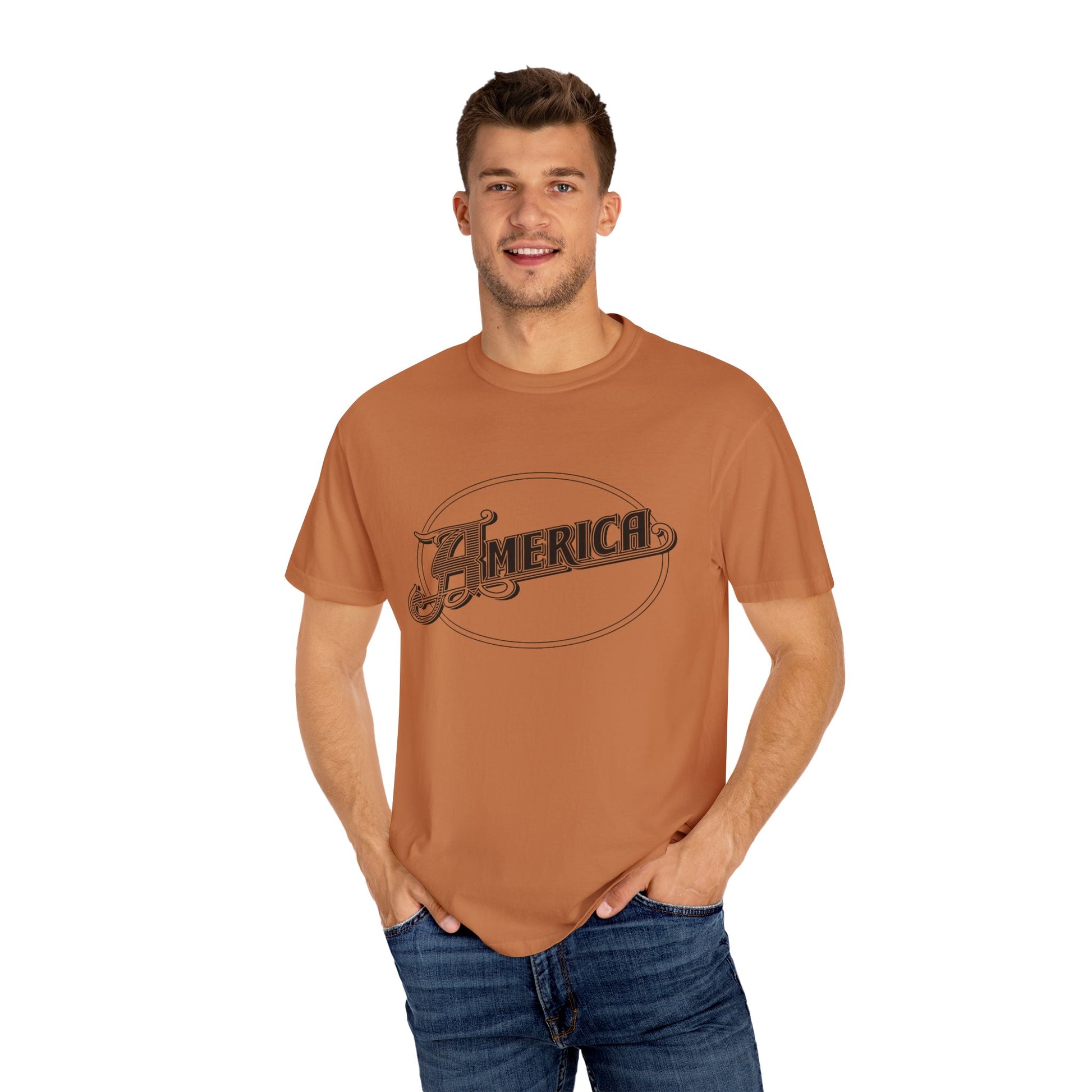 America Vintage Garment-Dyed T-Shirt