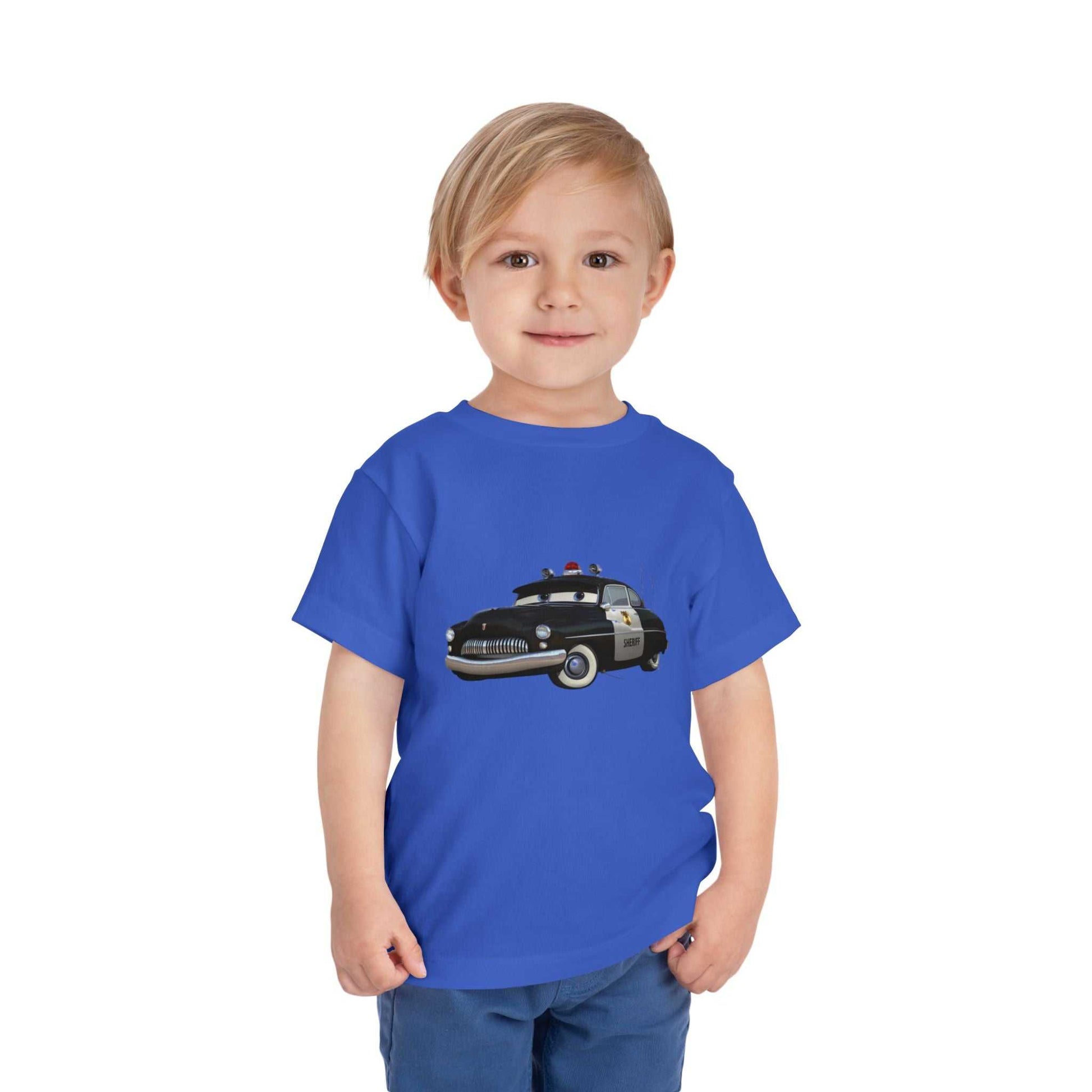 Police Car Toddler Tee