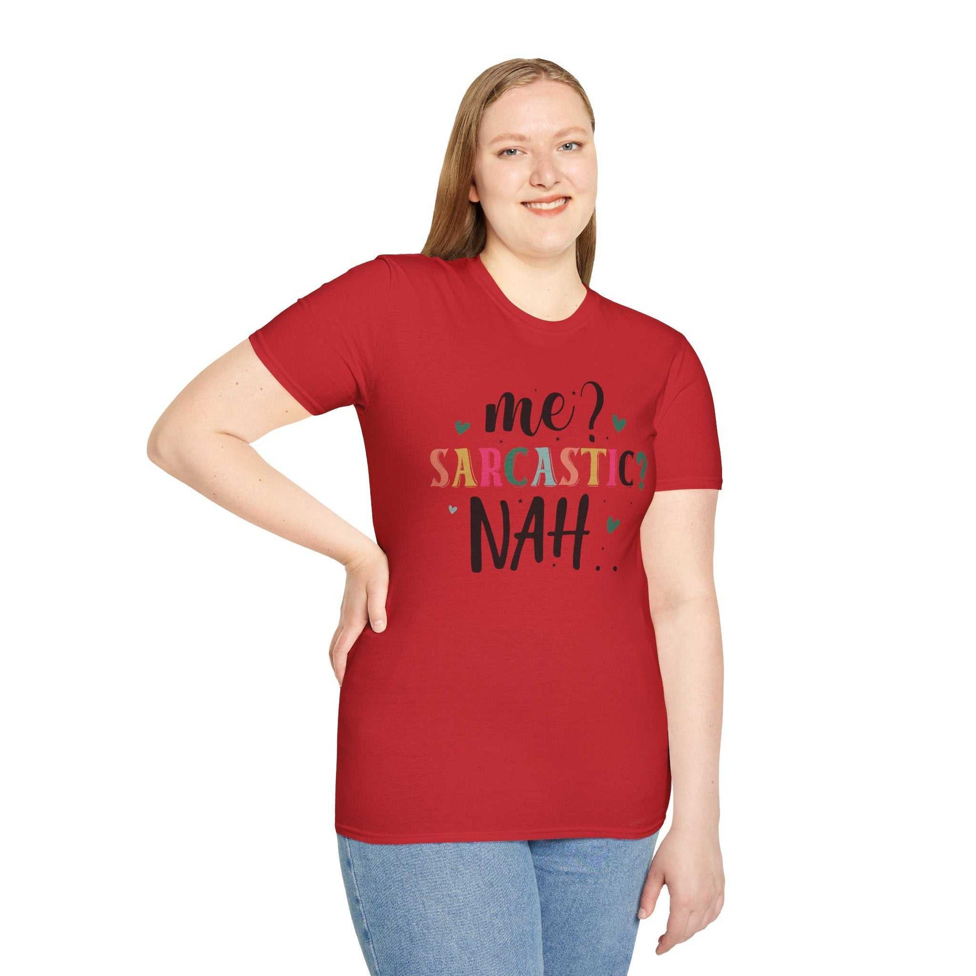 Sarcastic Humor Unisex Softstyle T-Shirt
