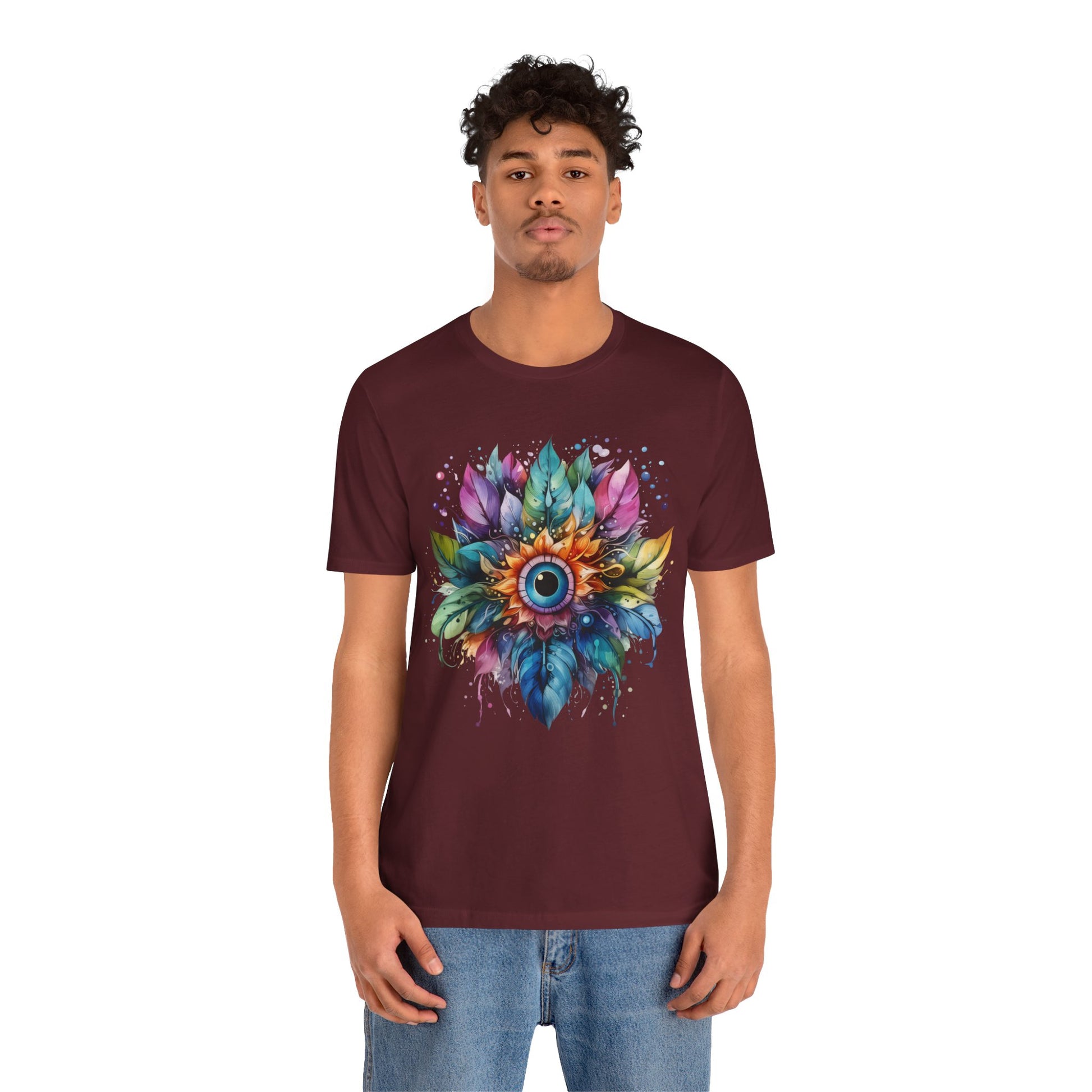 Colorful Eye Design Unisex Tee