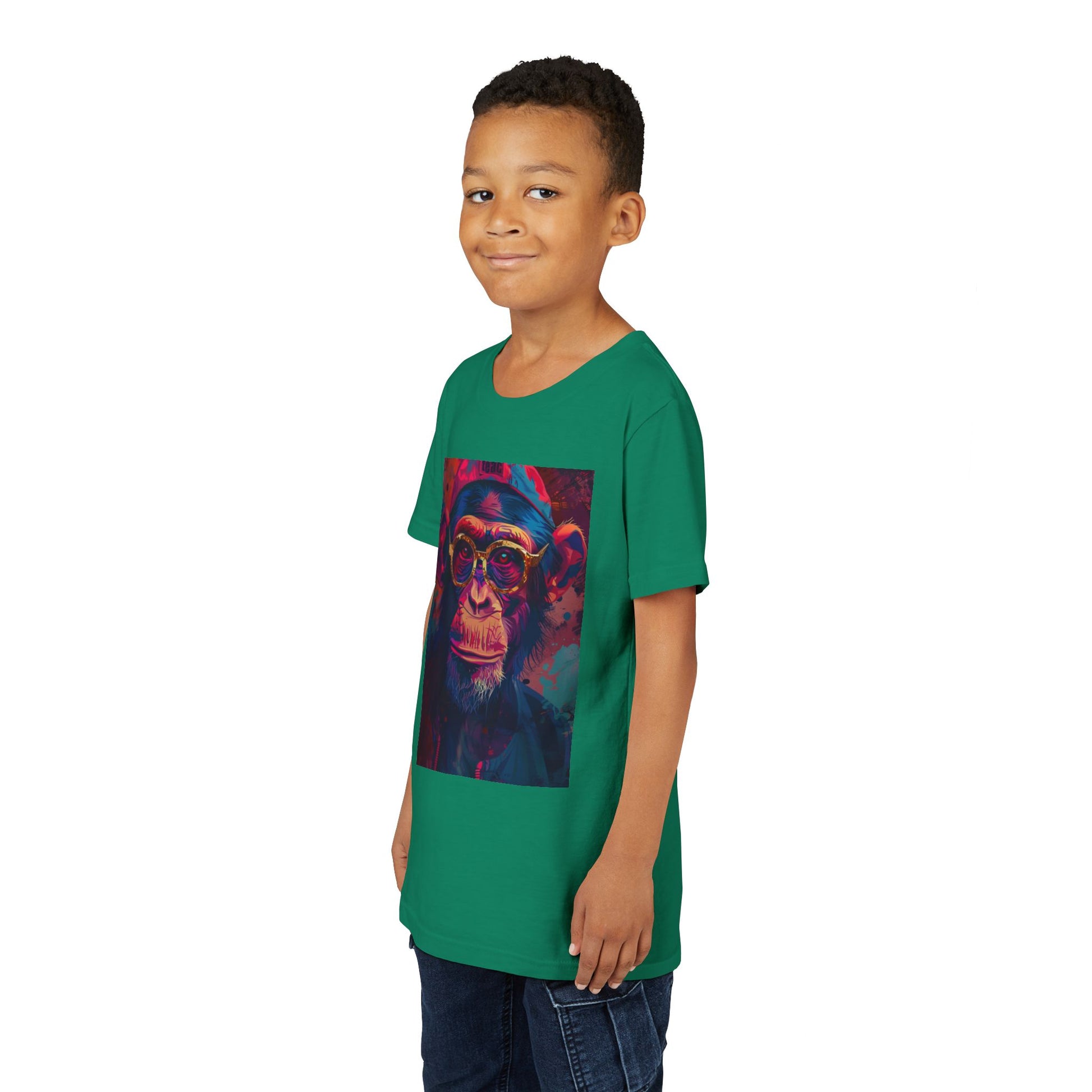 Colorful Monkey Youth Tee