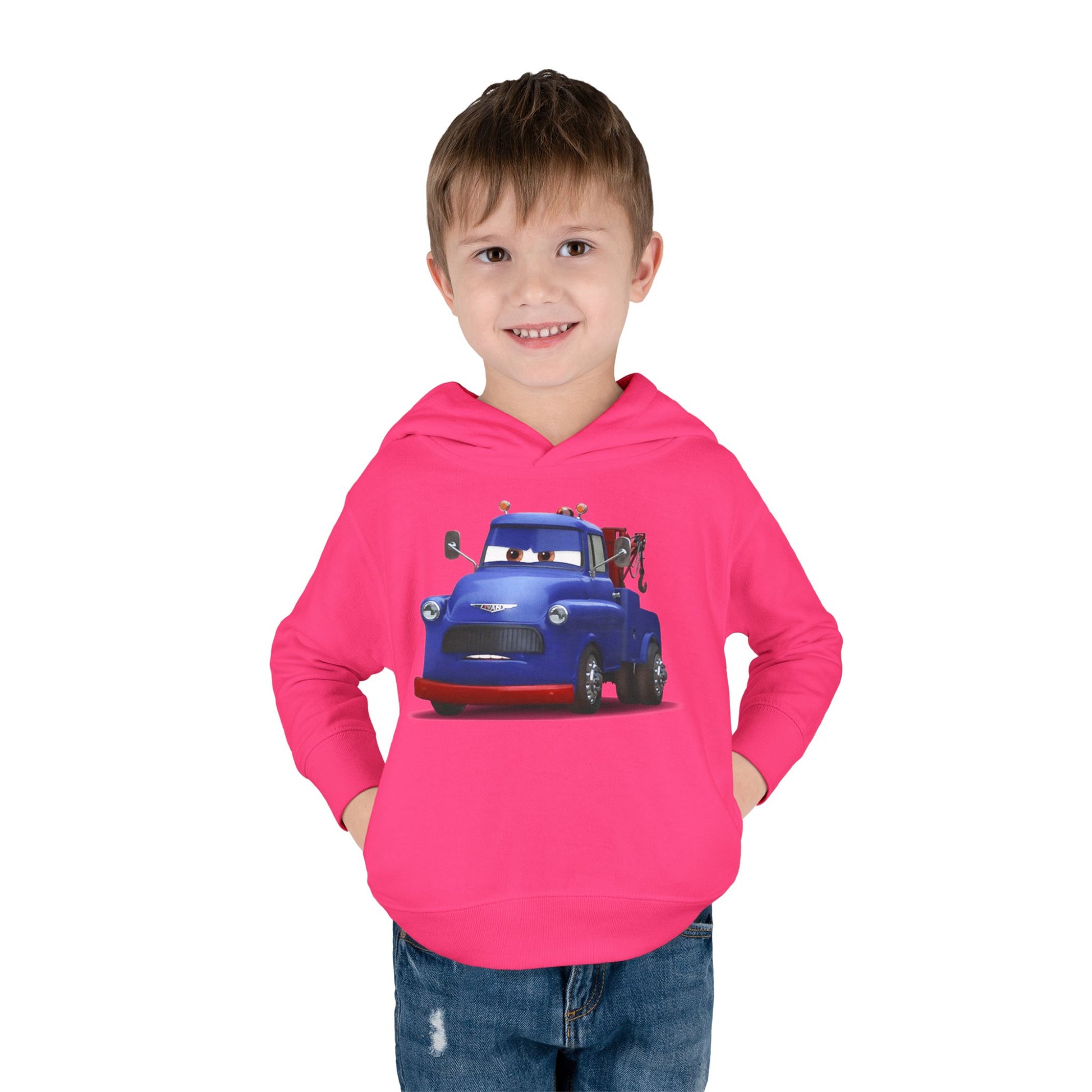 Colorful Toddler Truck Hoodie