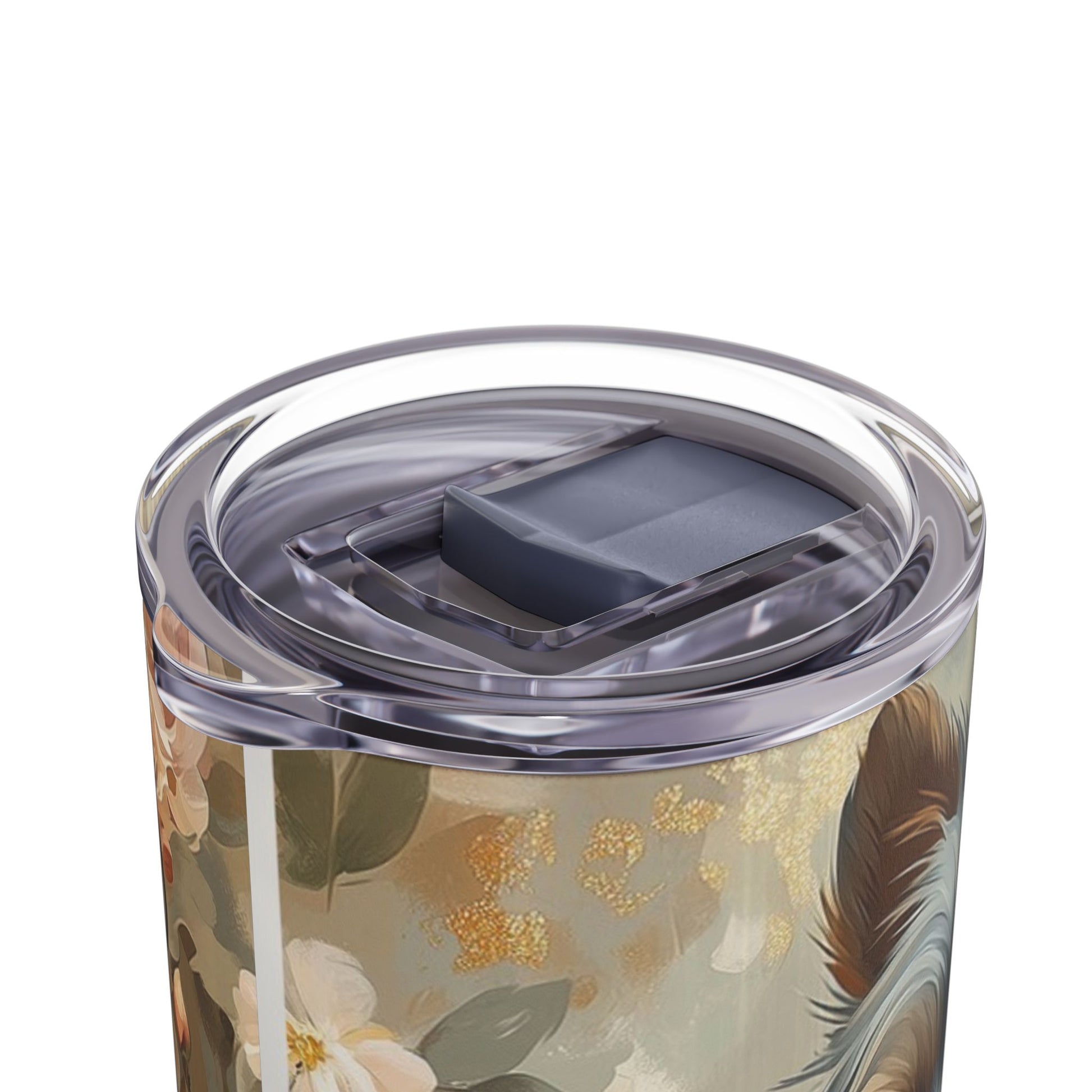 Yorkie Love Skinny Tumbler, 20oz
