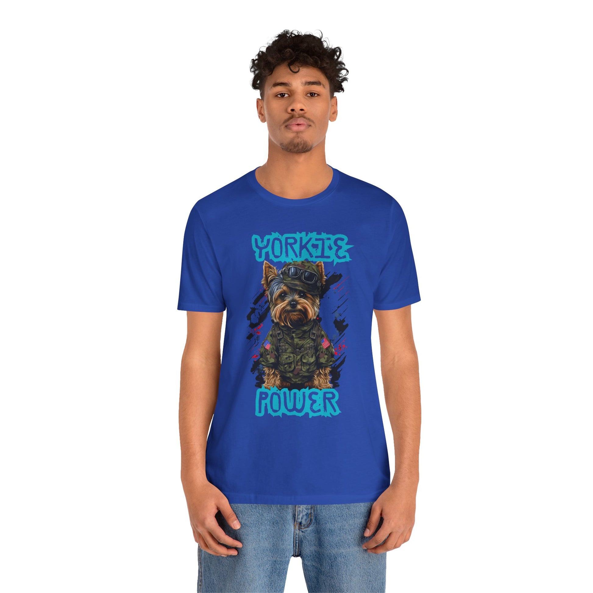 Yorkie Power Unisex Tee
