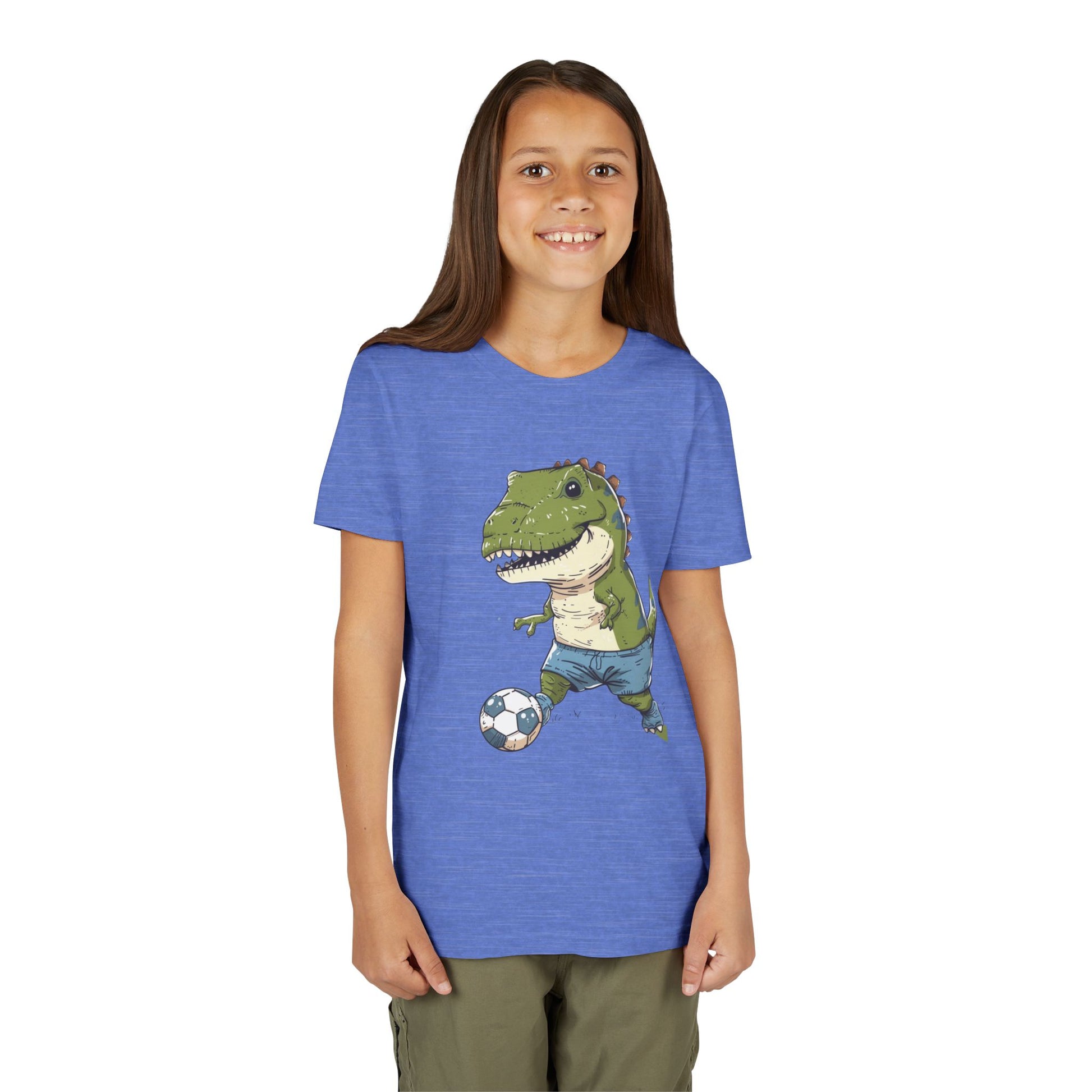 Dinosaur Soccer Youth Tee