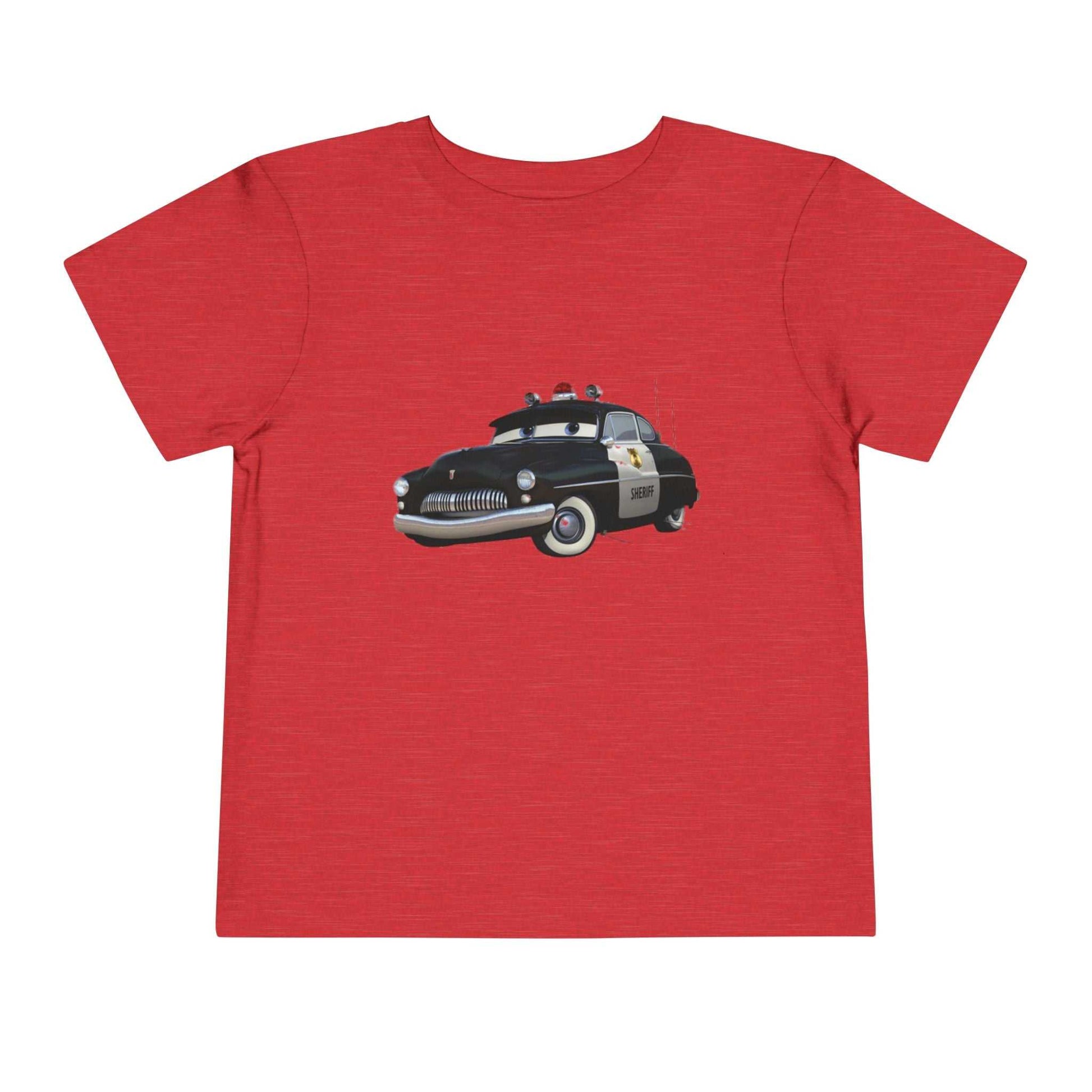 Police Car Toddler Tee