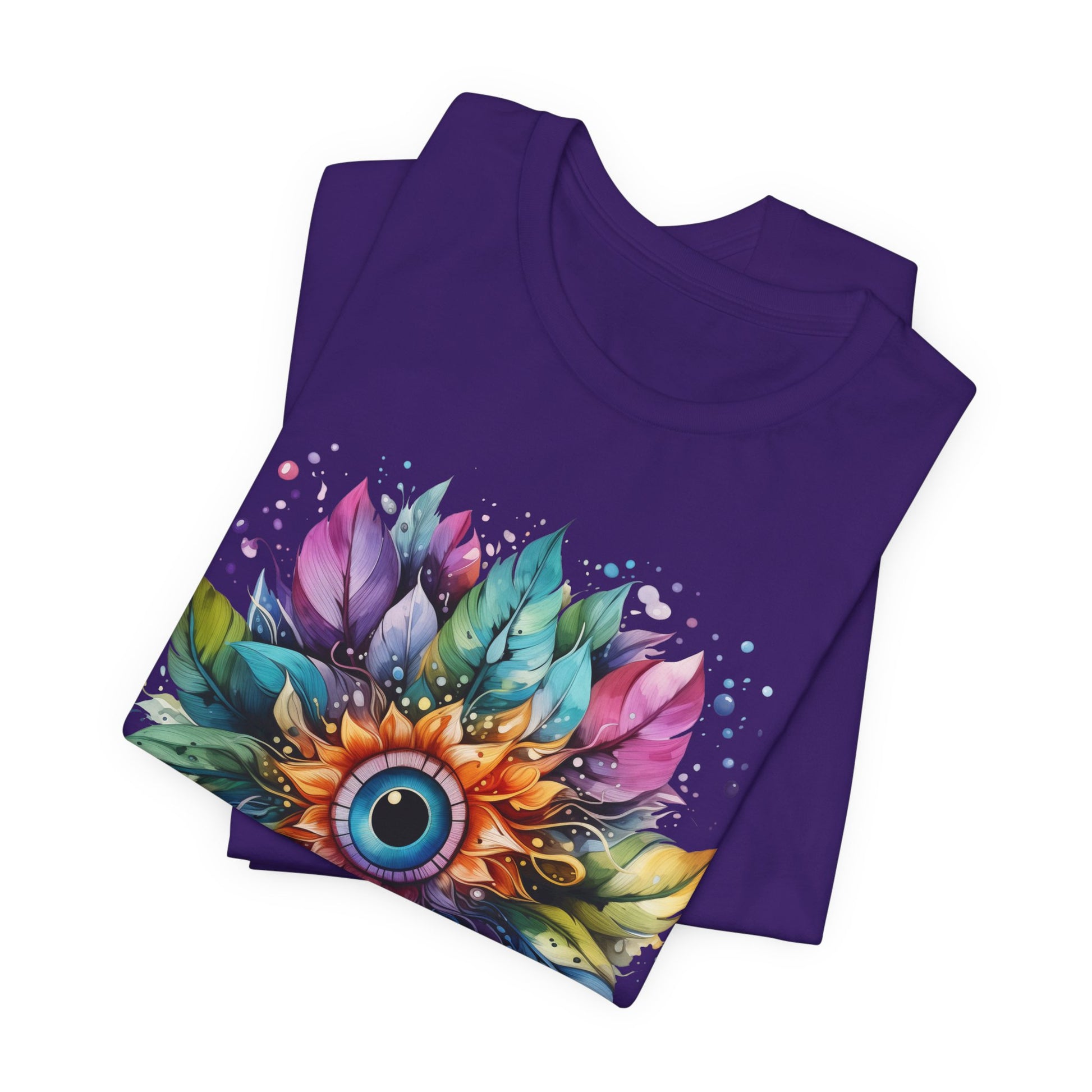 Colorful Eye Design Unisex Tee