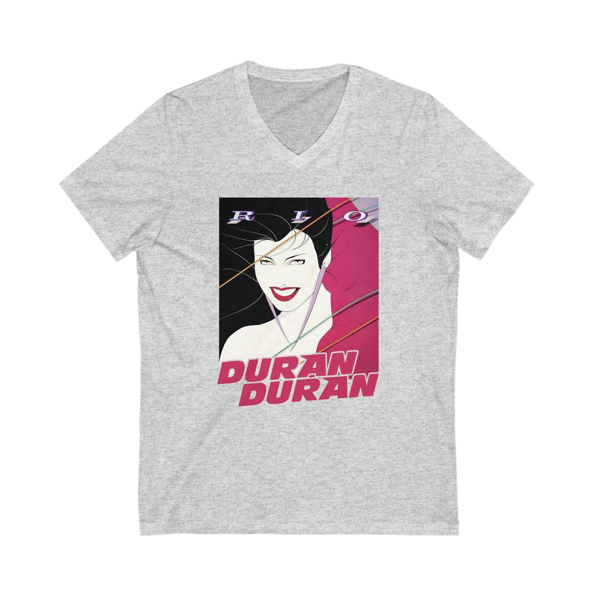 Duran Duran Retro V-Neck Tee