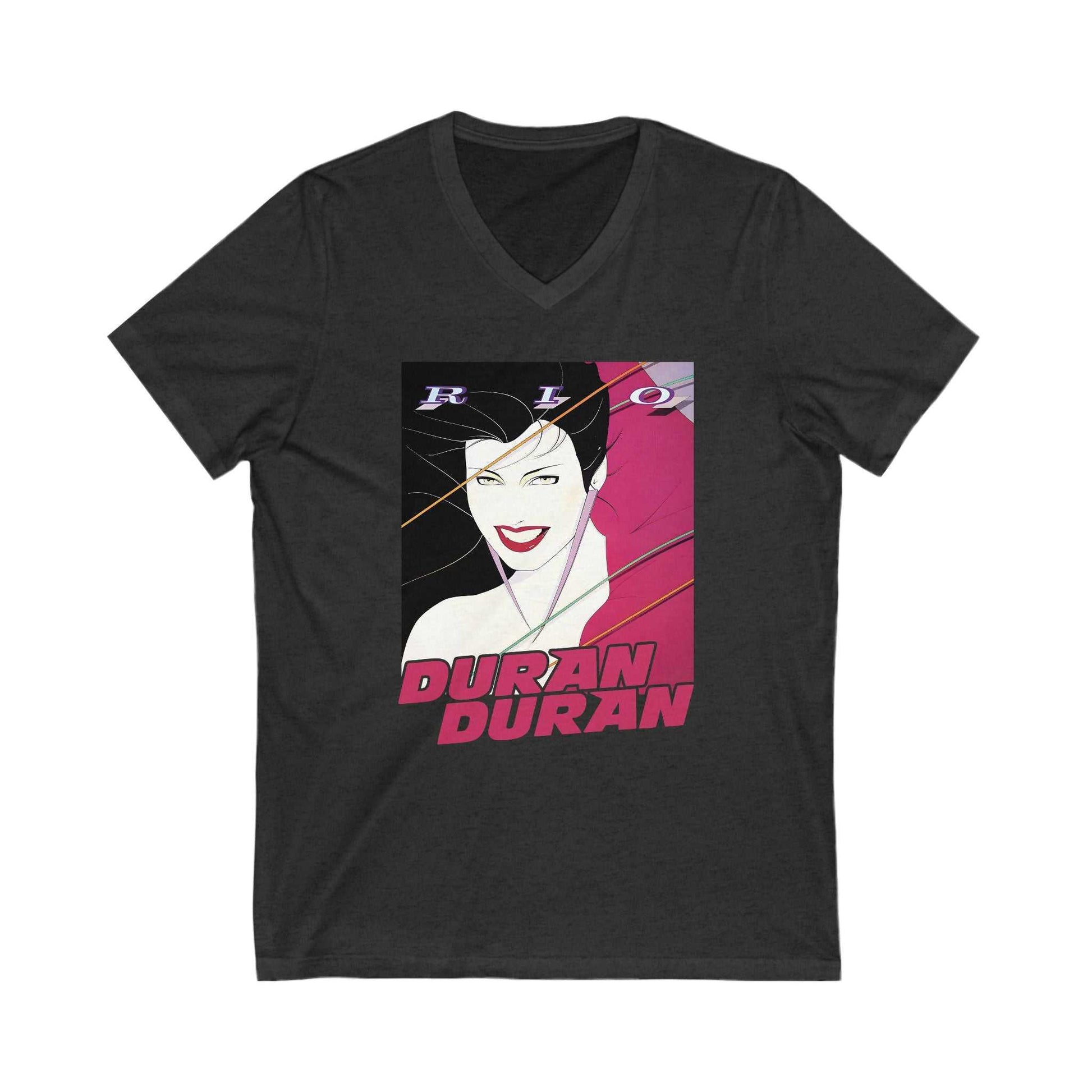 Duran Duran Retro V-Neck Tee