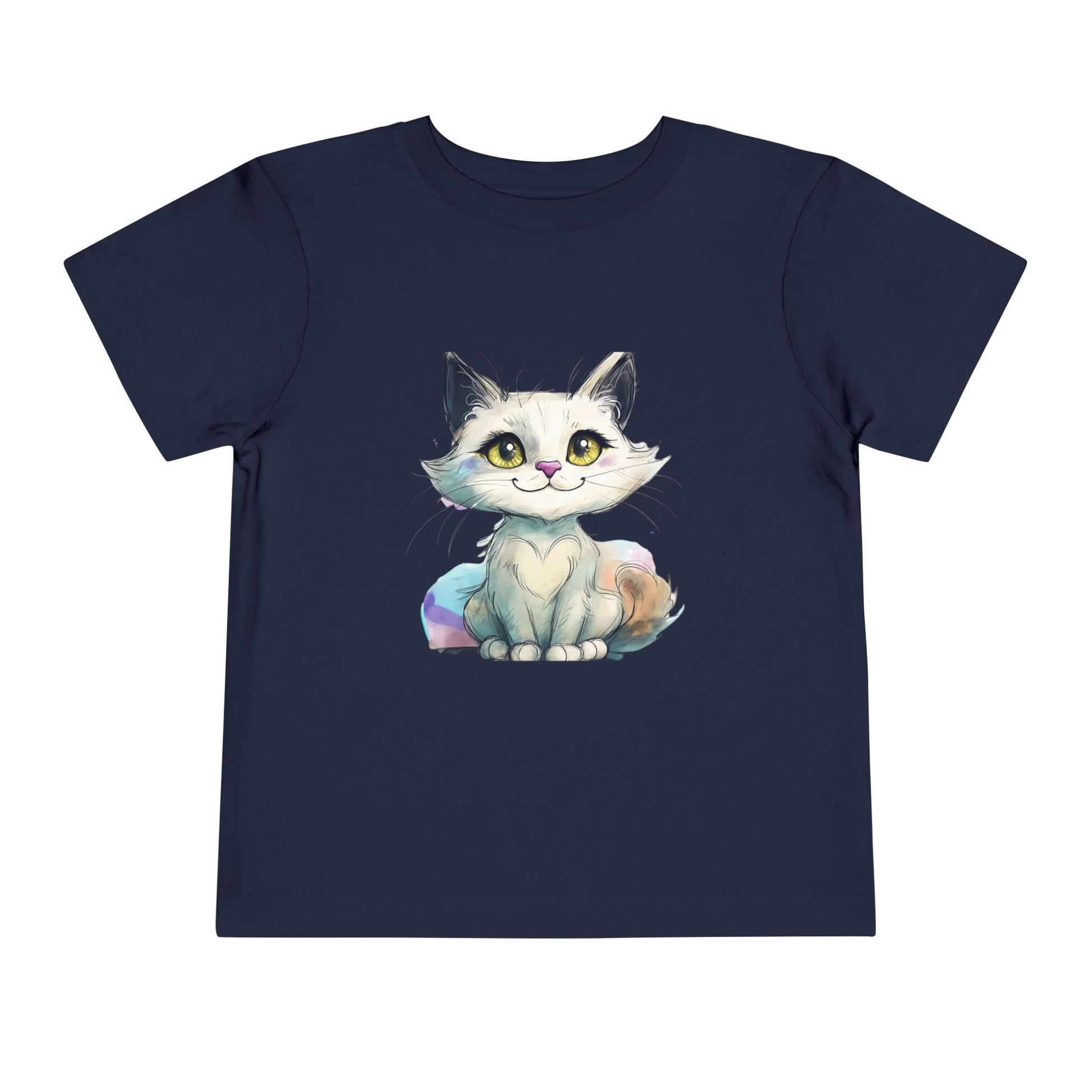 Adorable Cat Toddler Tee